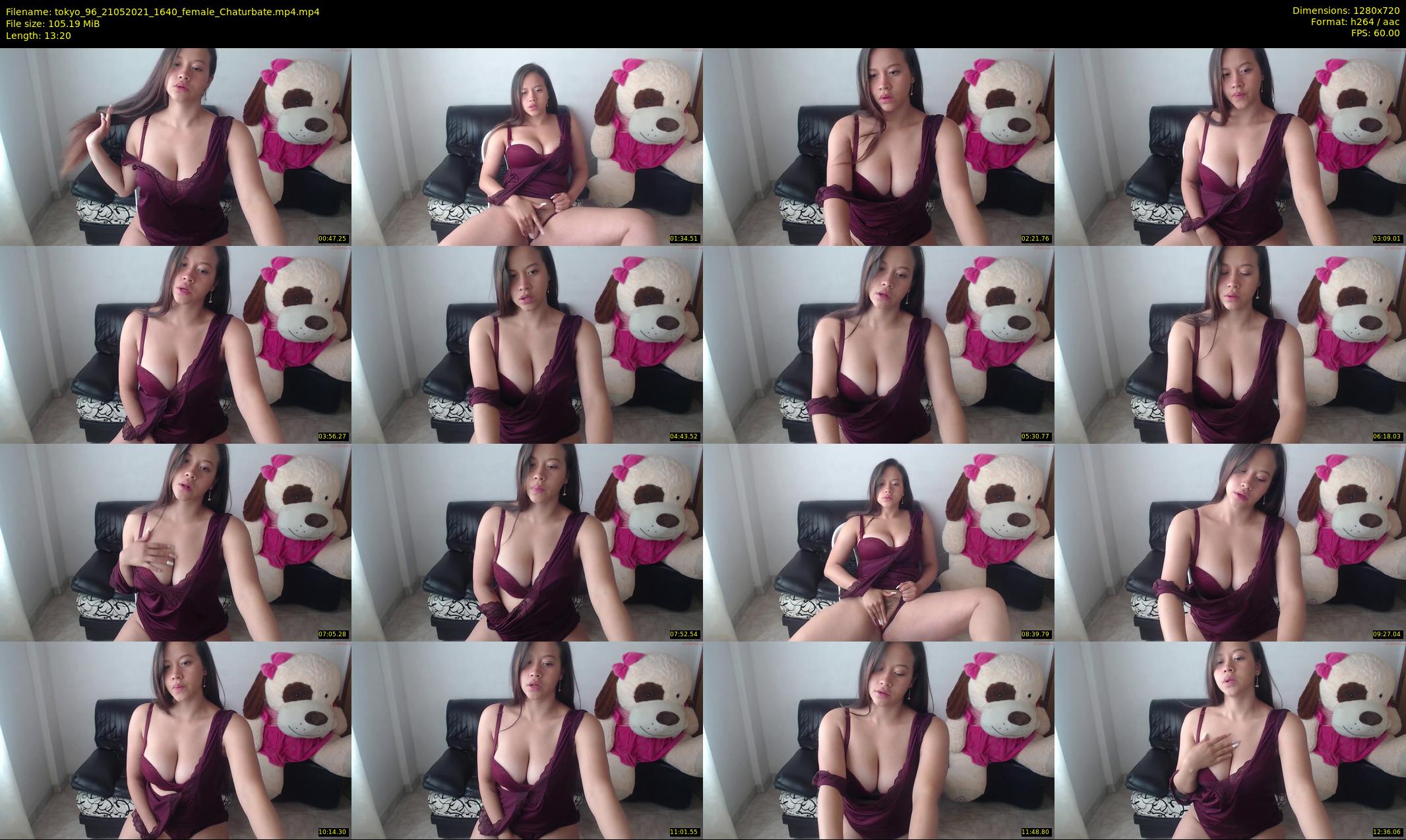tokyo_96 — 14 minute Chaturbate female cam show recording, 720p, May 21, 2021