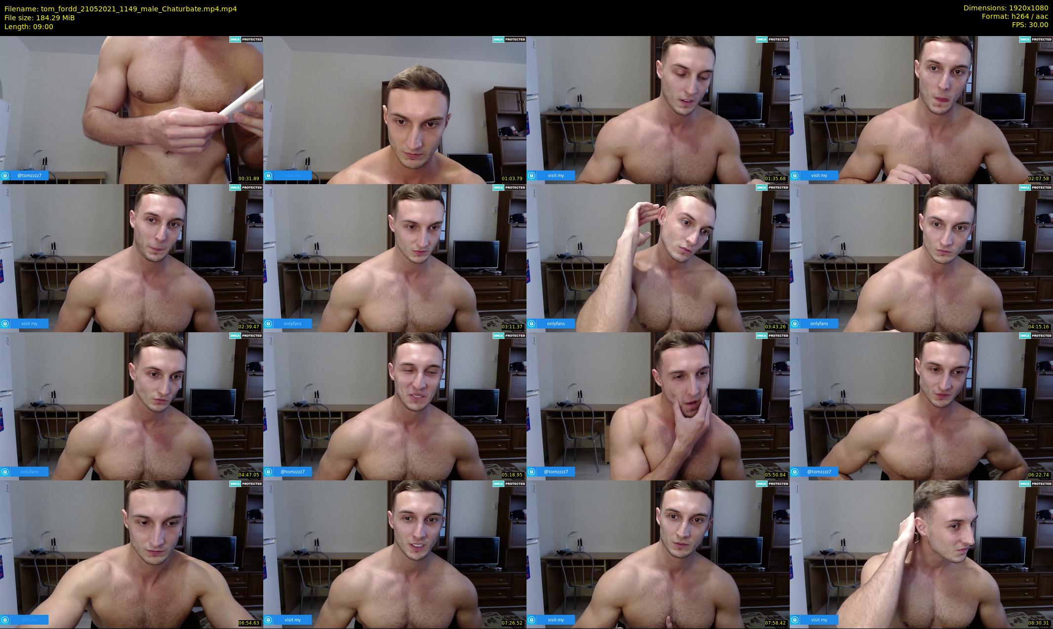 tom_fordd — 9 minute Chaturbate male cam show recording, 1080p, May 21, 2021