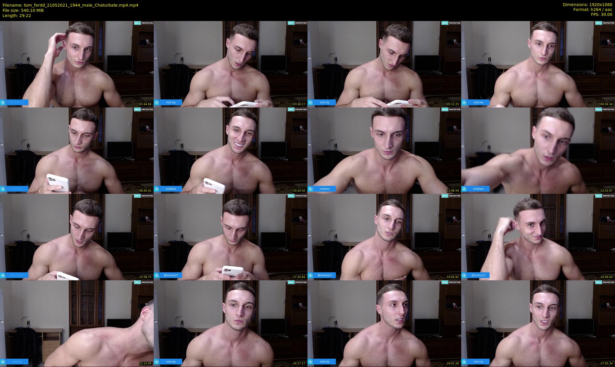 tom_fordd — 30 minute Chaturbate male cam show recording, 1080p, May 21, 2021