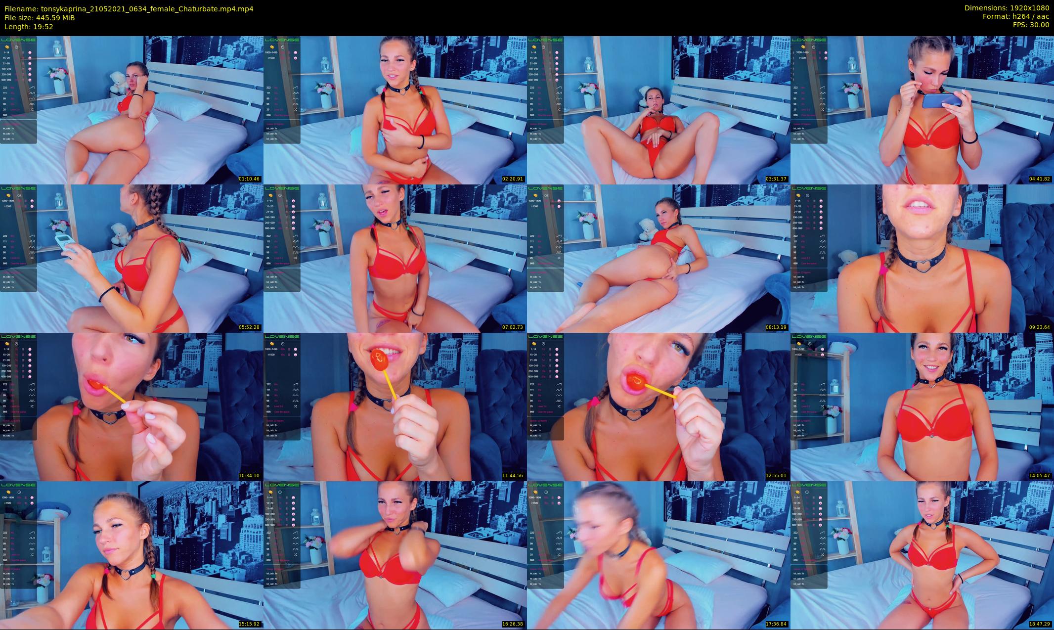tonsykaprina — 20 minute Chaturbate couple cam show recording, 1080p, May 21, 2021