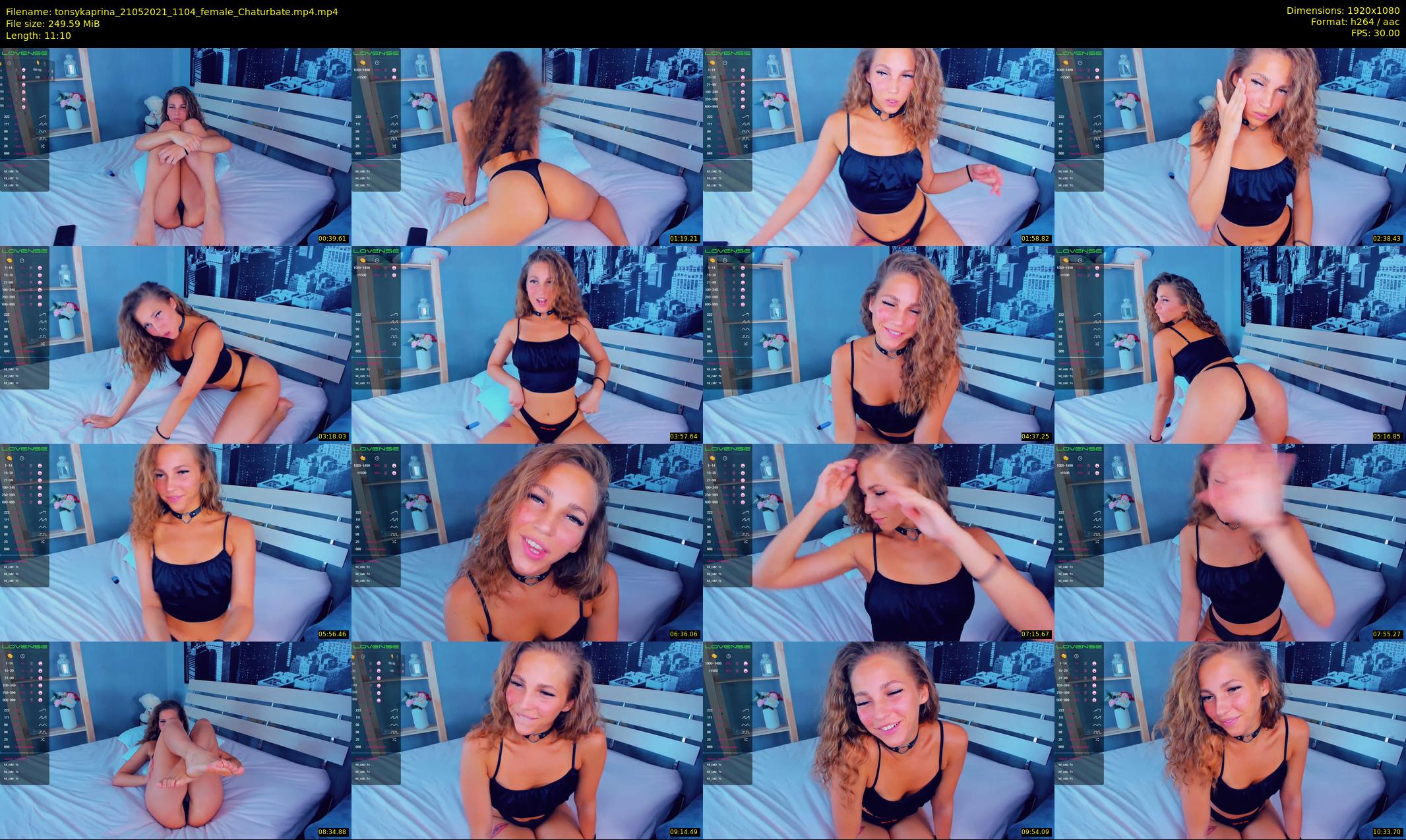tonsykaprina — 12 minute Chaturbate couple cam show recording, 1080p, May 21, 2021
