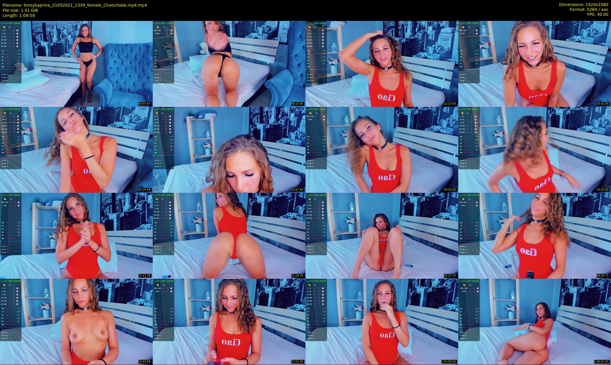 tonsykaprina — 70 minute Chaturbate couple cam show recording, 1080p, May 21, 2021