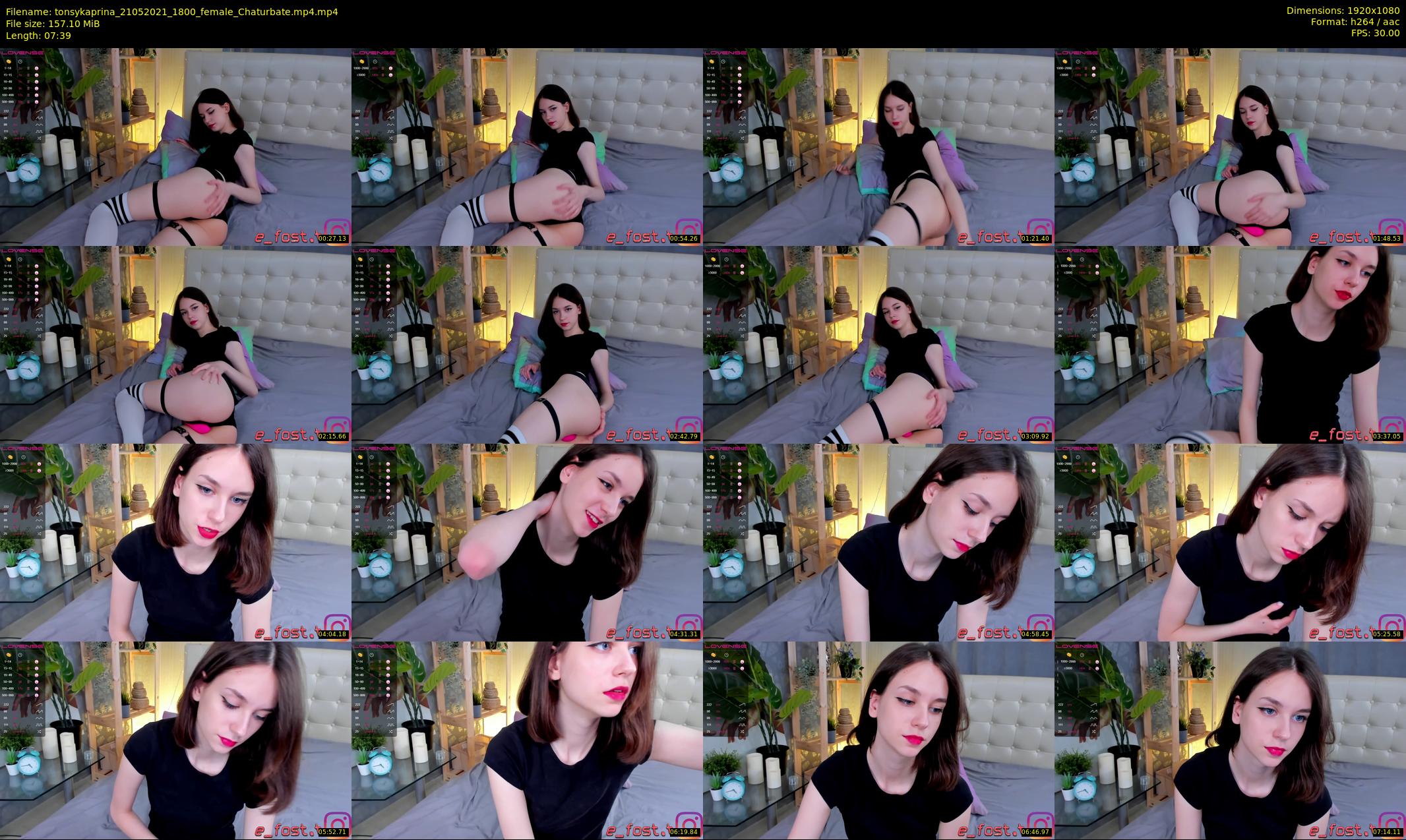 tonsykaprina — 8 minute Chaturbate couple cam show recording, 1080p, May 21, 2021