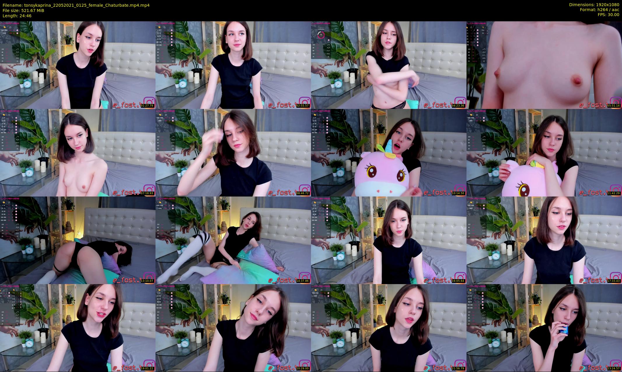 tonsykaprina — 25 minute Chaturbate couple cam show recording, 1080p, May 22, 2021