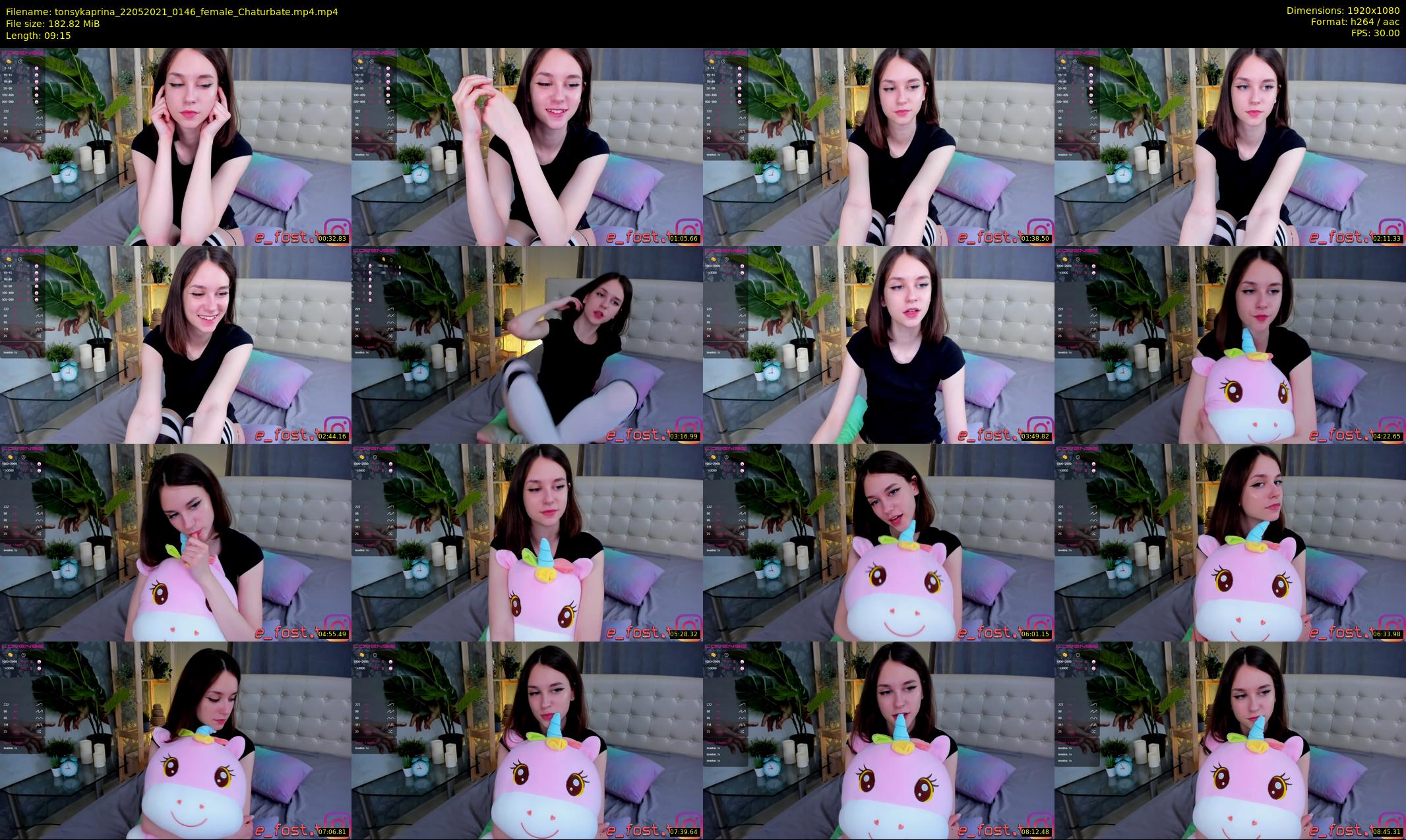 tonsykaprina — 10 minute Chaturbate couple cam show recording, 1080p, May 22, 2021