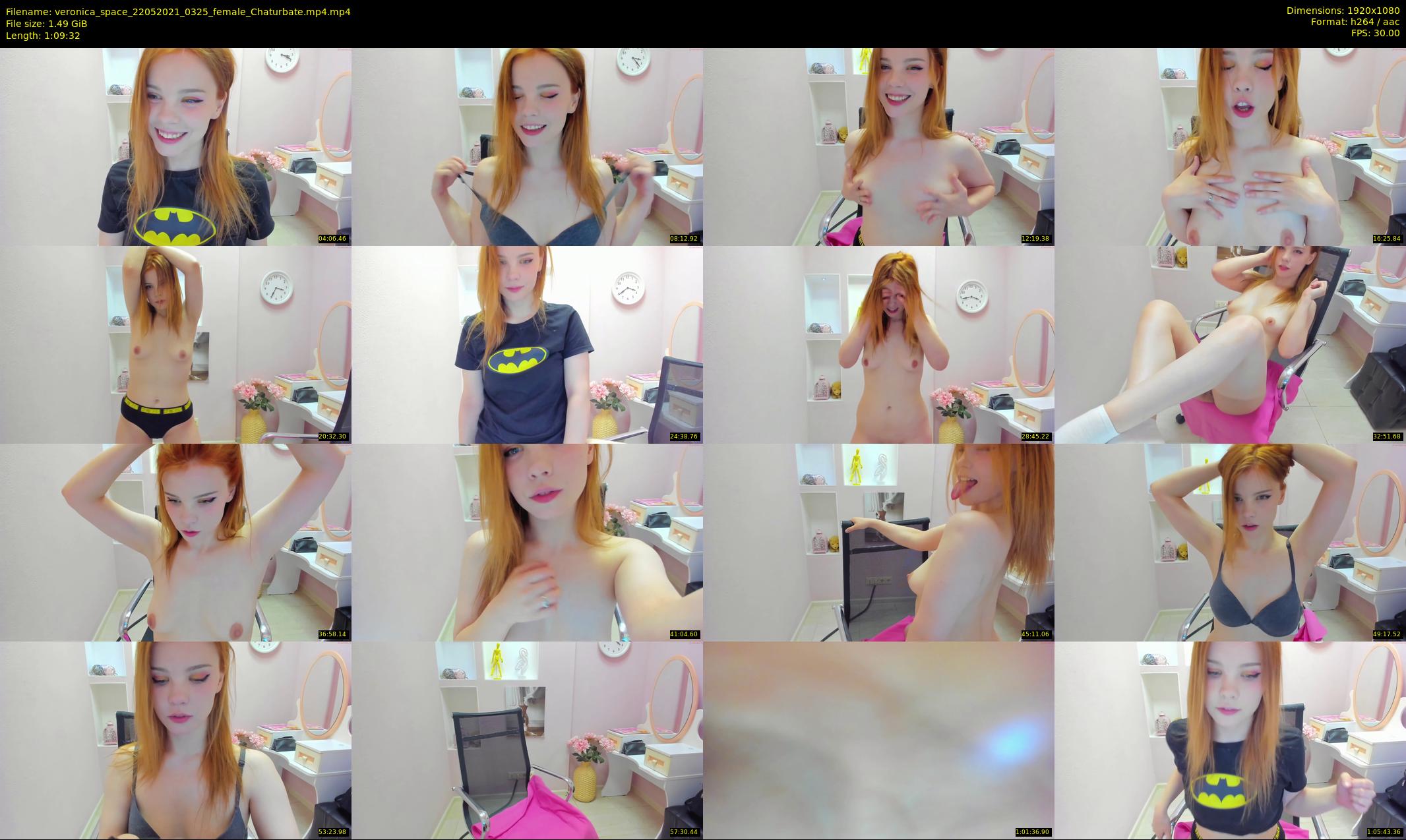 veronica_space — 70 minute Chaturbate female cam show recording, 1080p, May 22, 2021