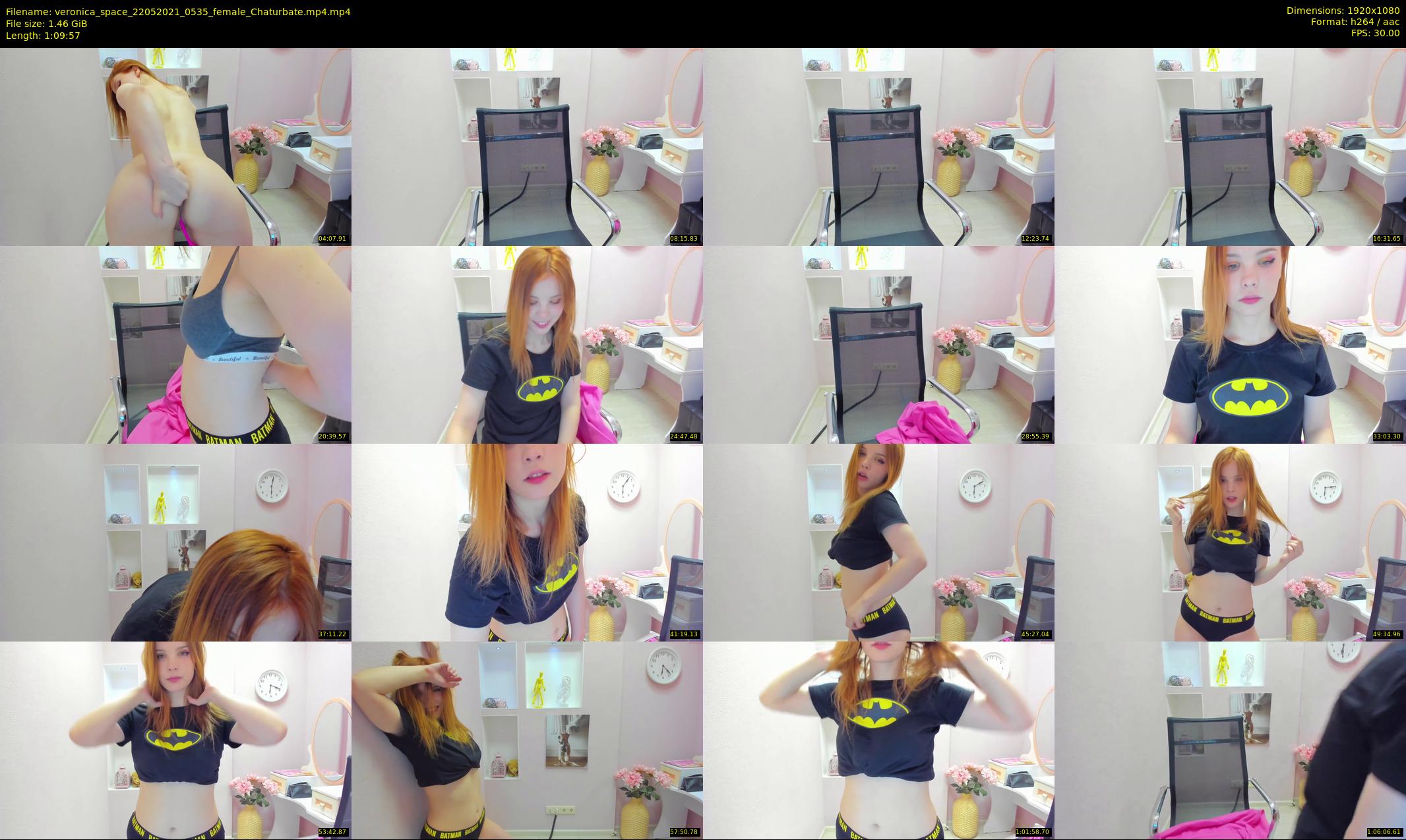 veronica_space — 70 minute Chaturbate female cam show recording, 1080p, May 22, 2021