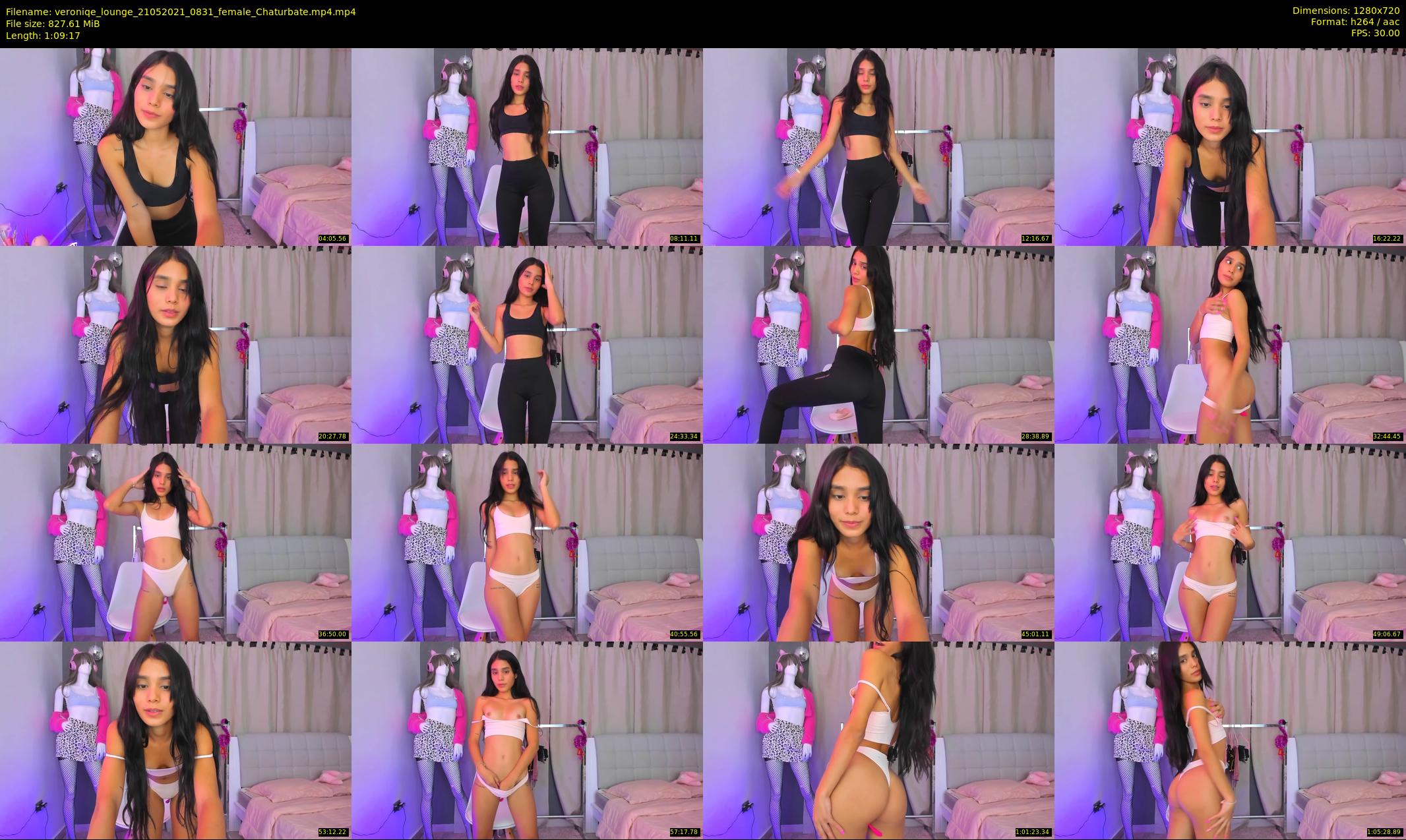 veroniqe_lounge — 70 minute Chaturbate couple cam show recording, 720p, May 21, 2021