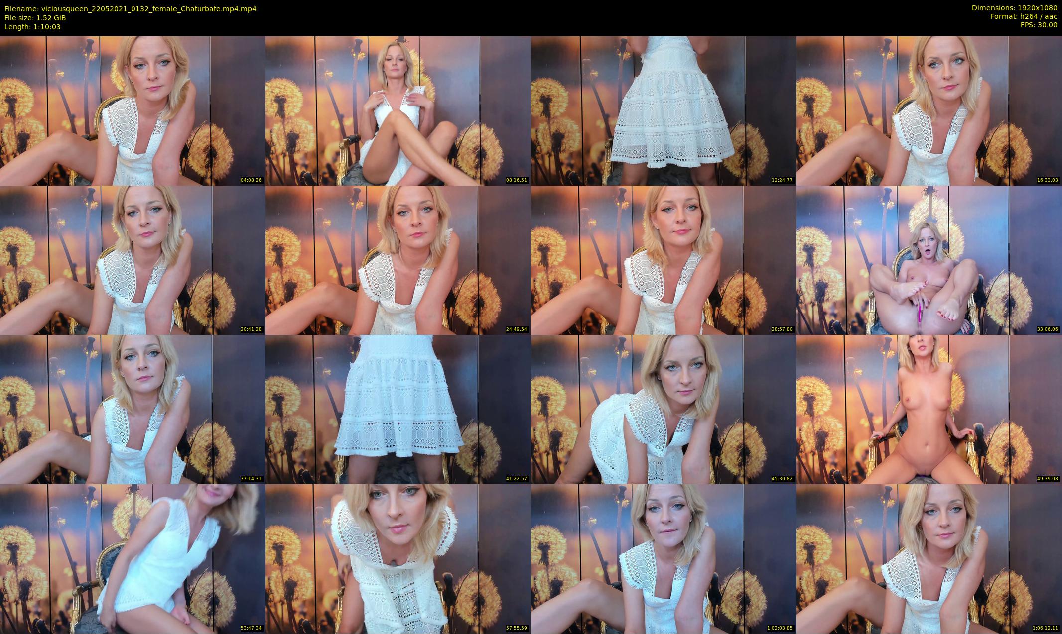 viciousqueen — 71 minute Chaturbate female cam show recording, 1080p, May 22, 2021