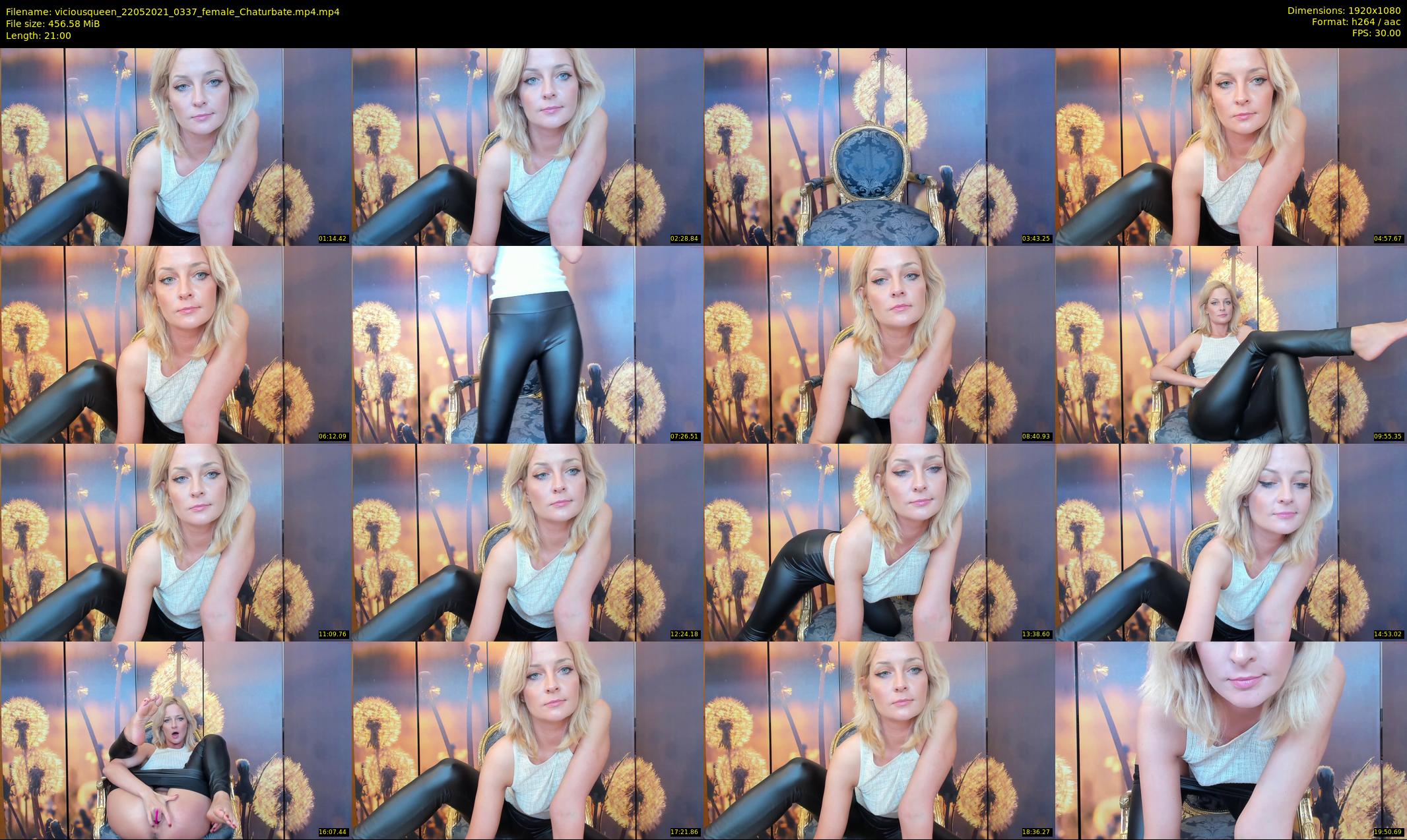 viciousqueen — 21 minute Chaturbate female cam show recording, 1080p, May 22, 2021