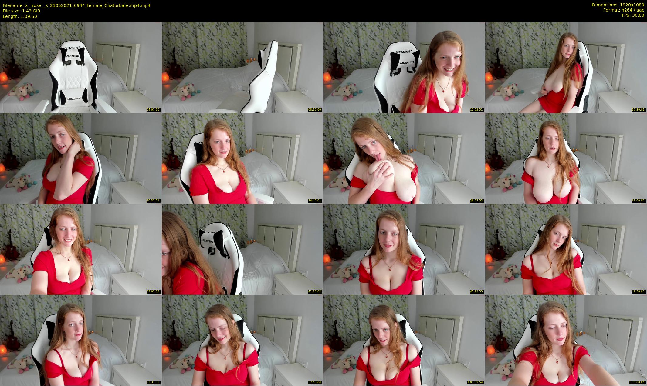 x__rose__x — 70 minute Chaturbate female cam show recording, 1080p, May 21, 2021