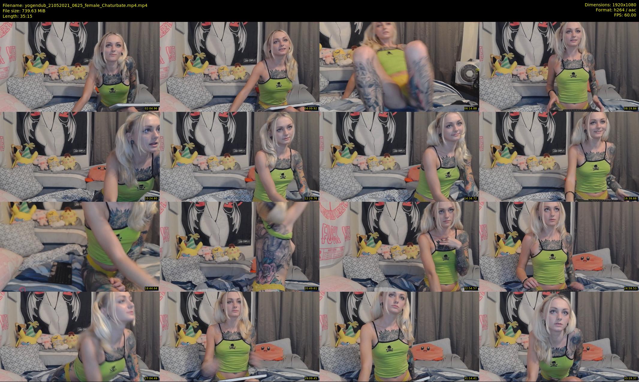 yogendub — 36 minute Chaturbate female cam show recording, 1080p, May 21, 2021