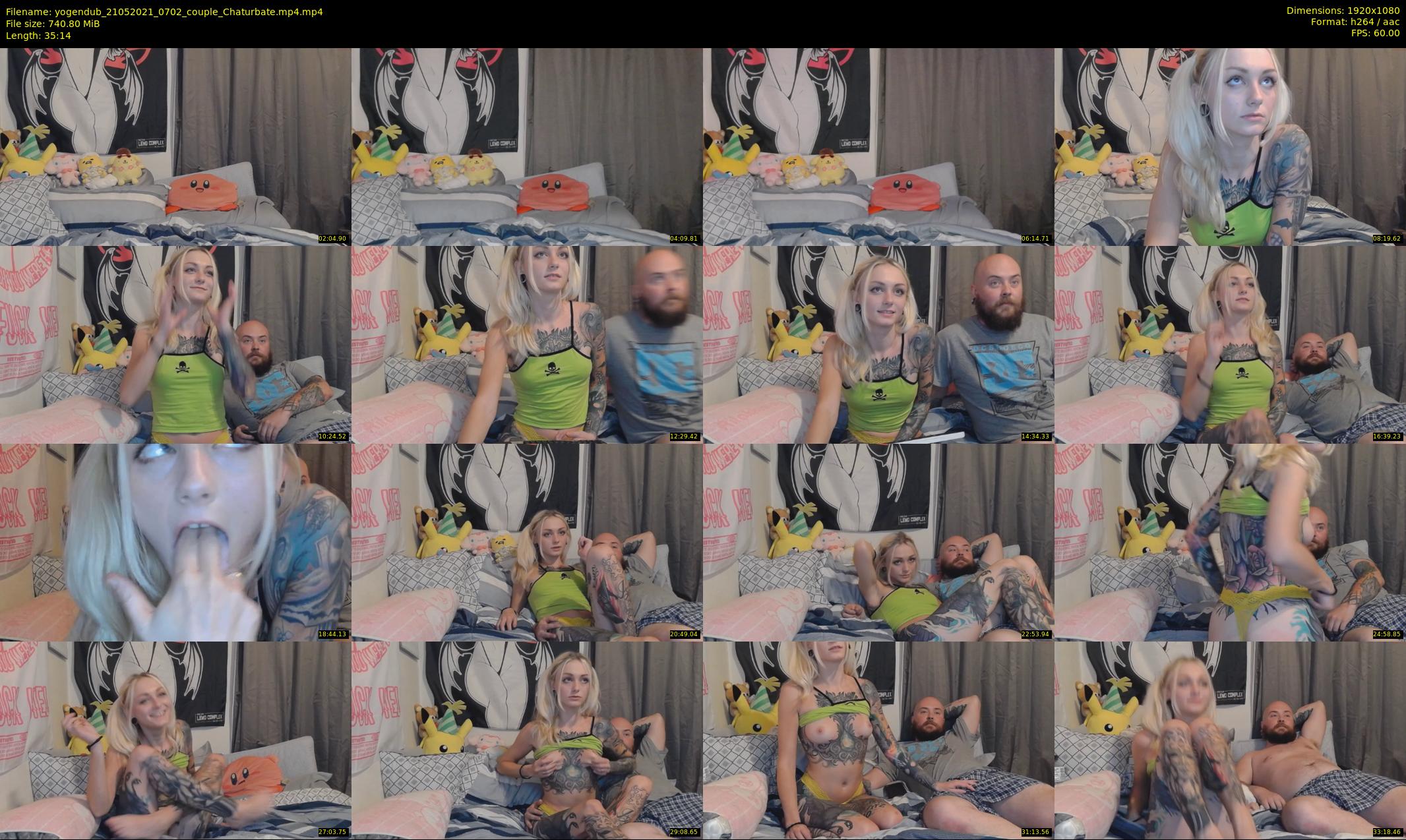 yogendub — 36 minute Chaturbate female cam show recording, 1080p, May 21, 2021