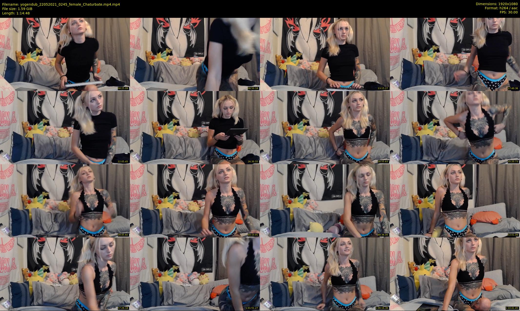 yogendub — 75 minute Chaturbate female cam show recording, 1080p, May 22, 2021
