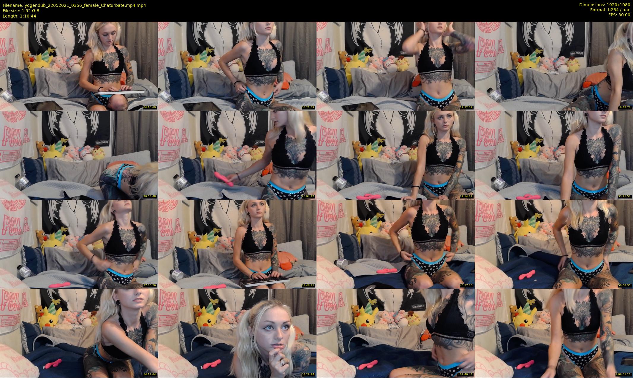 yogendub — 71 minute Chaturbate female cam show recording, 1080p, May 22, 2021