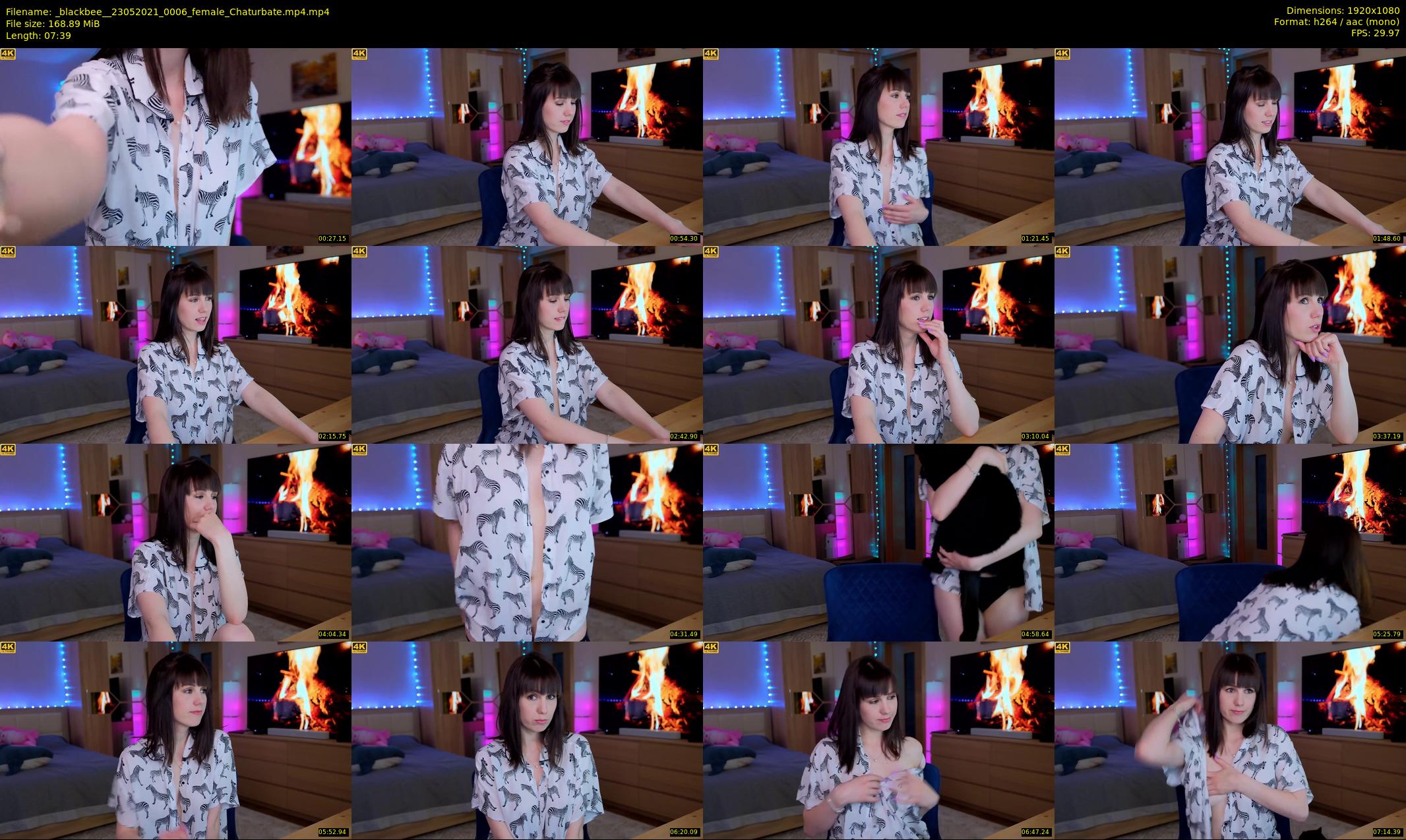 _blackbee_ — 8 minute Chaturbate female cam show recording, 1080p, May 23, 2021