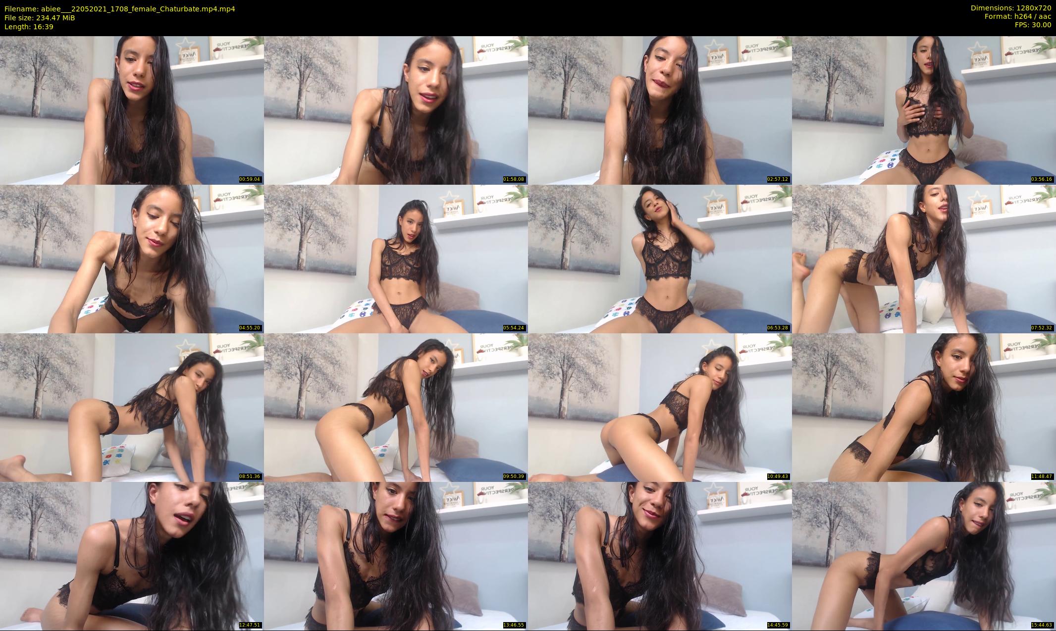 abiee__ — 17 minute Chaturbate female cam show recording, 720p, May 22, 2021
