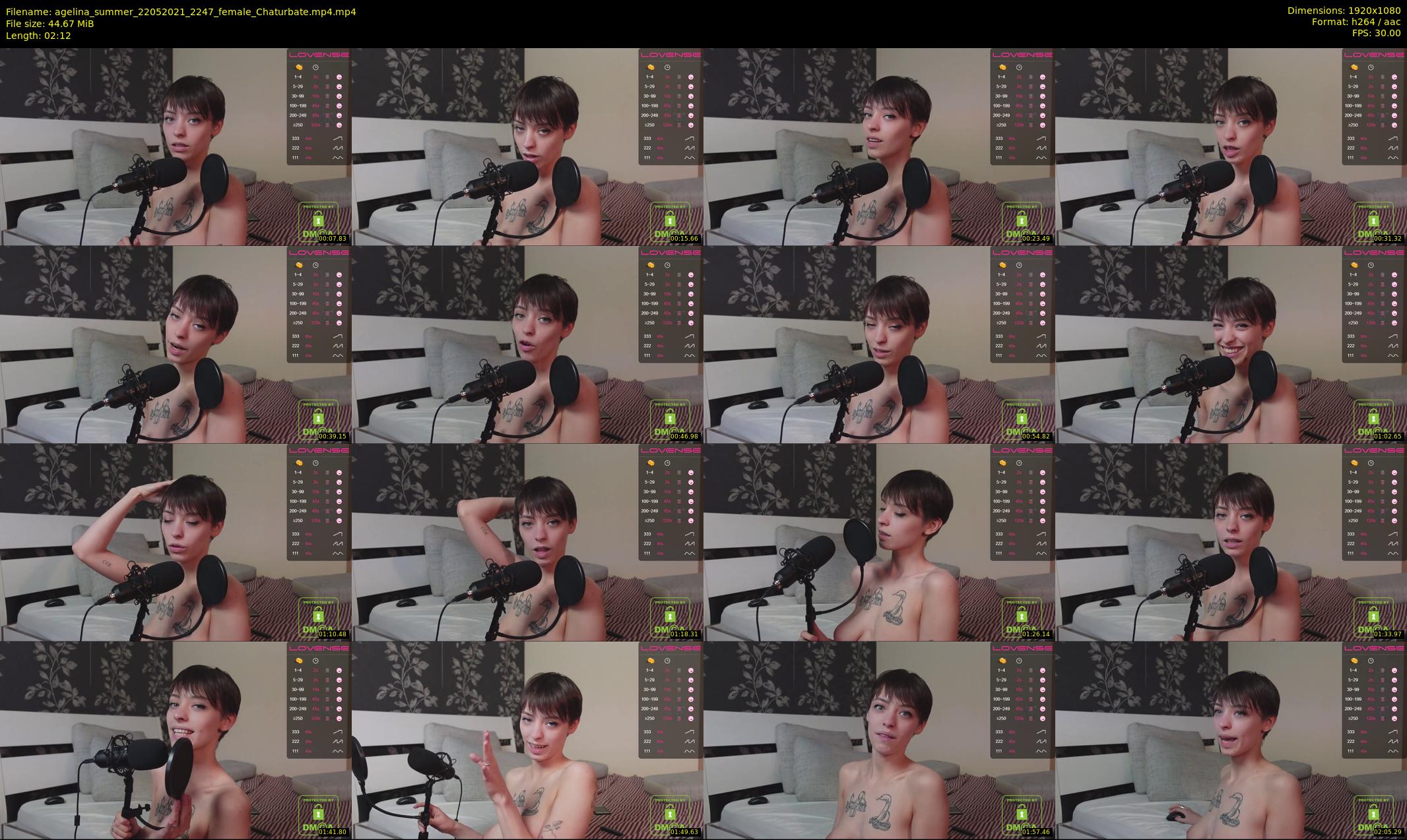 agelina_summer — 3 minute Chaturbate female cam show recording, 1080p, May 22, 2021