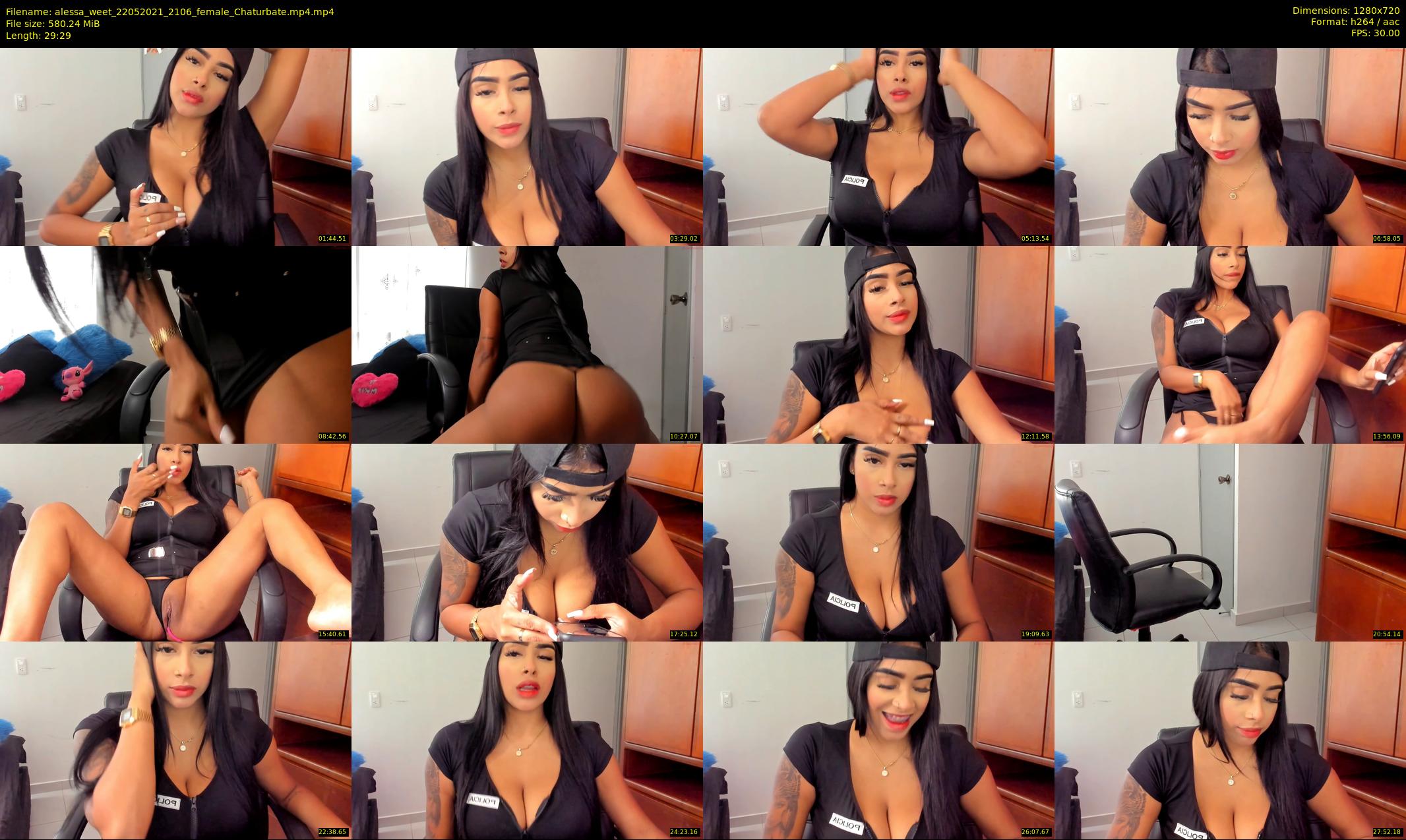 alessa_weet — 30 minute Chaturbate female cam show recording, 720p, May 22, 2021