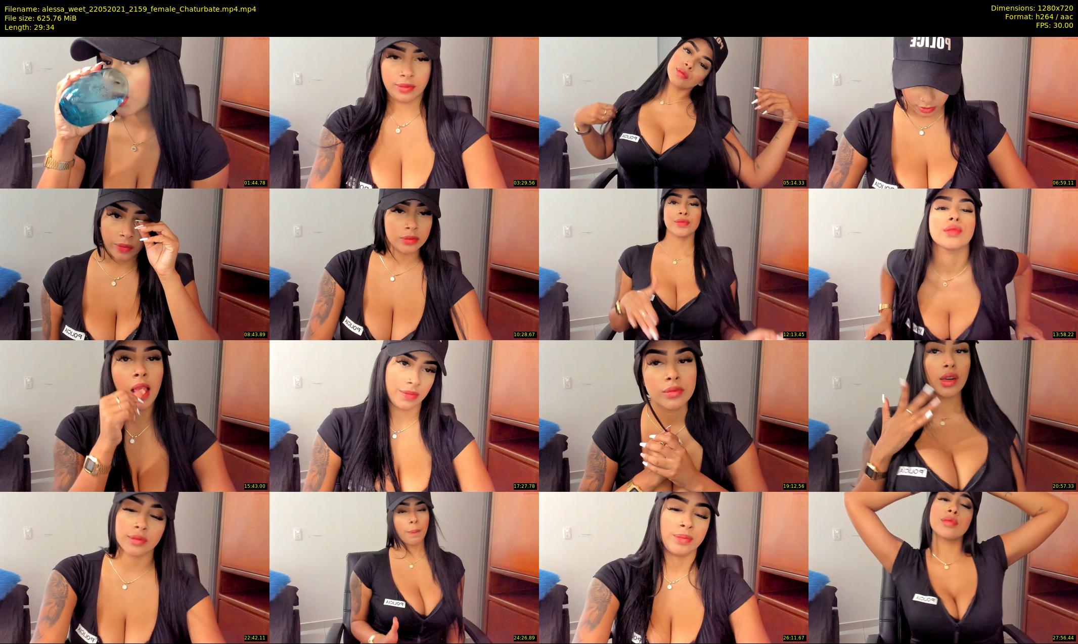 alessa_weet — 30 minute Chaturbate female cam show recording, 720p, May 22, 2021