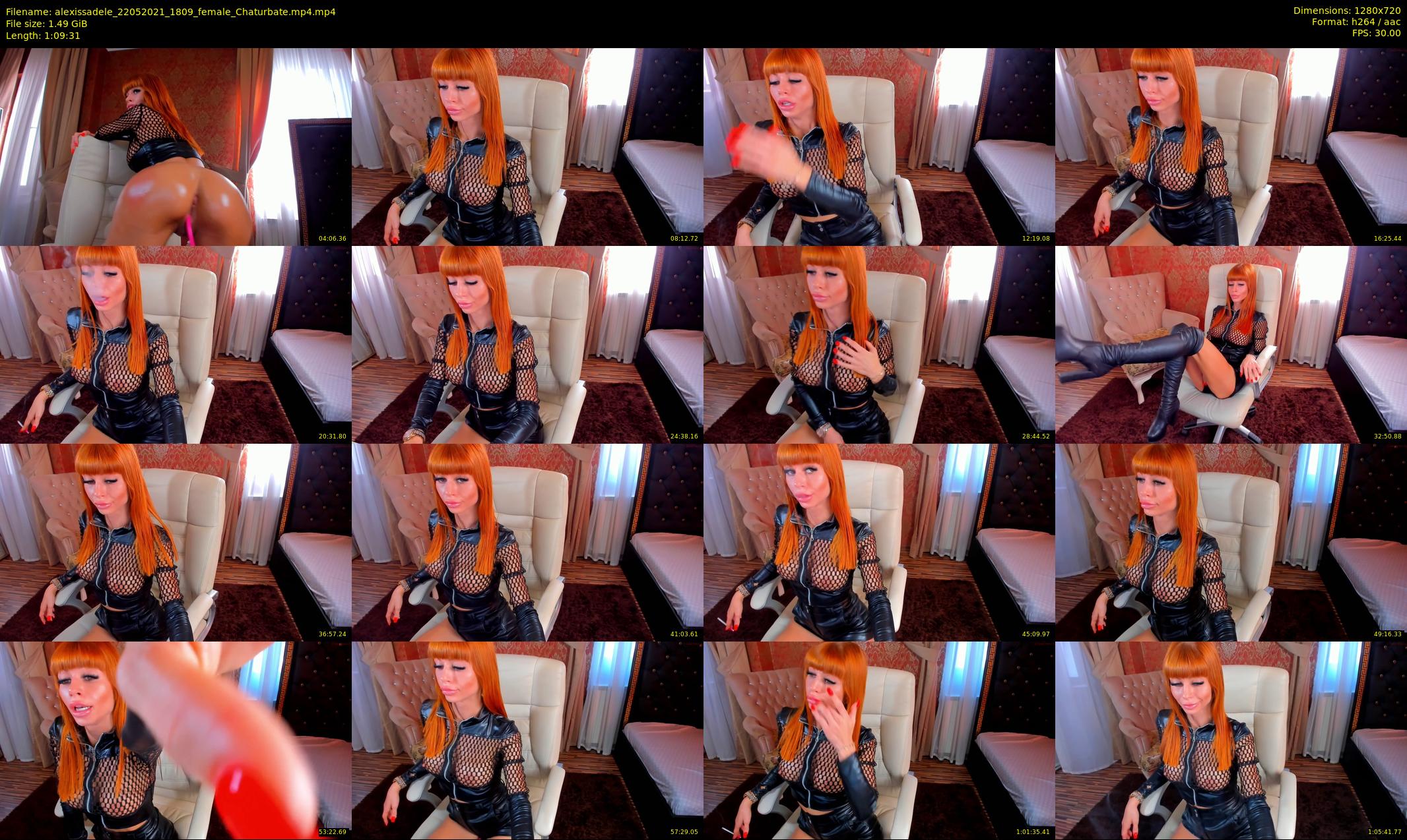 alexissadele — 70 minute Chaturbate female cam show recording, 720p, May 22, 2021