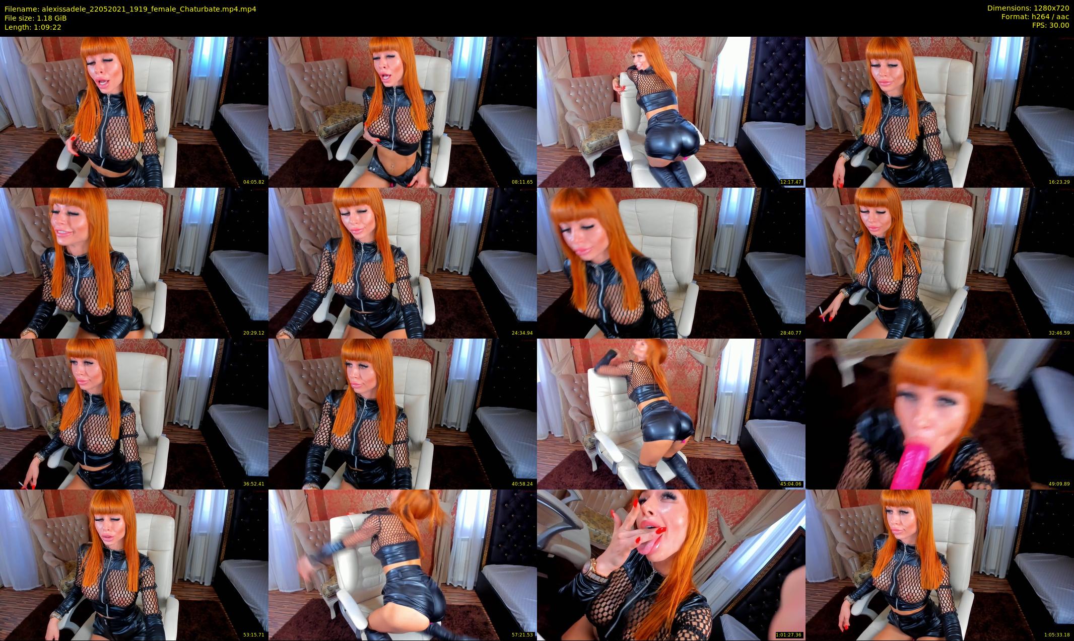 alexissadele — 70 minute Chaturbate female cam show recording, 720p, May 22, 2021