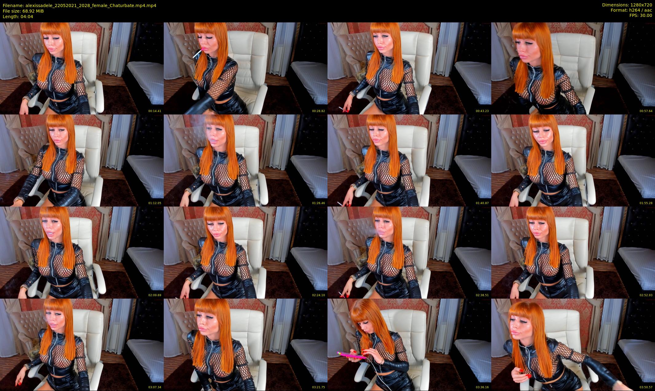 alexissadele — 5 minute Chaturbate female cam show recording, 720p, May 22, 2021