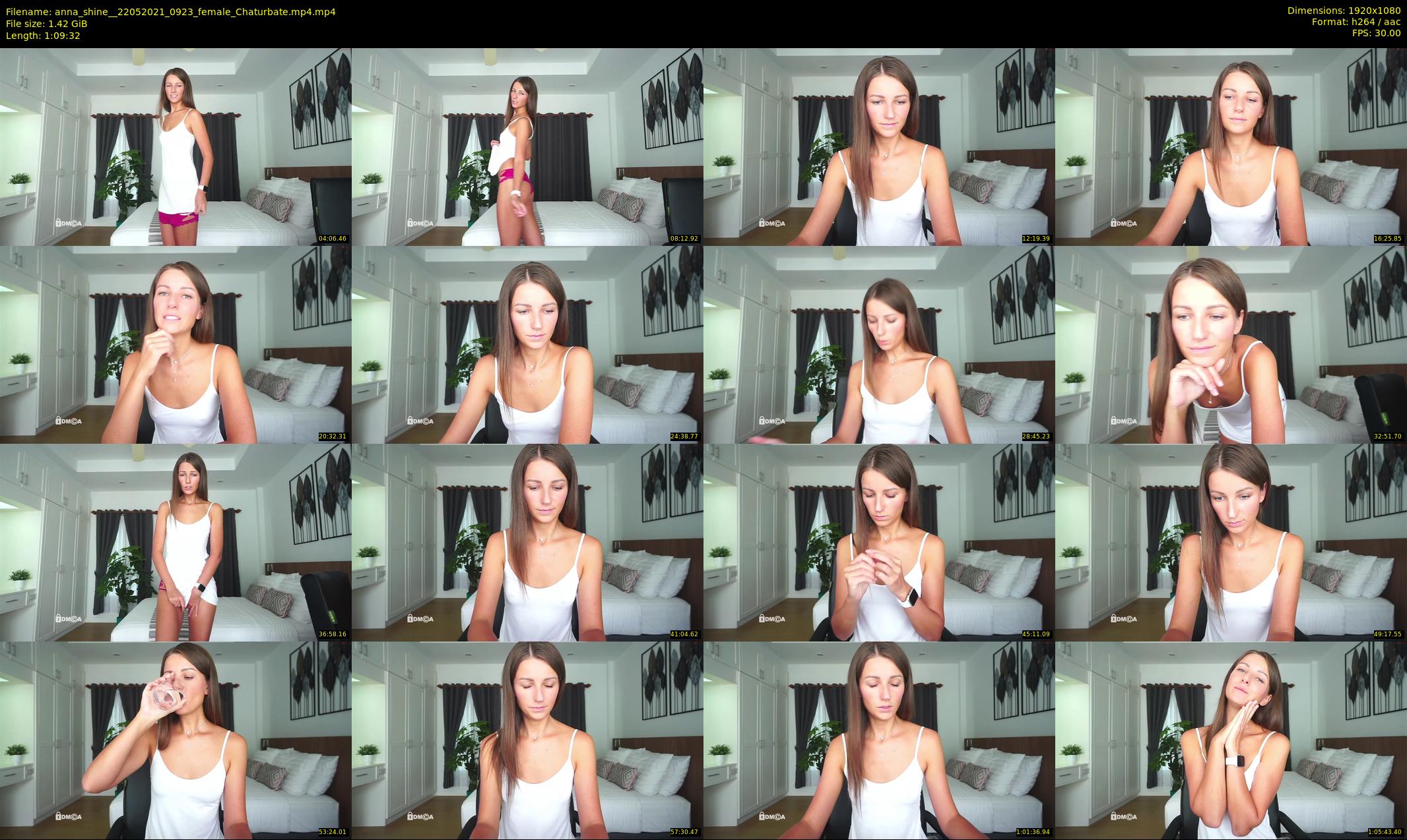 anna_shine_ — 70 minute Chaturbate female cam show recording, 1080p, May 22, 2021