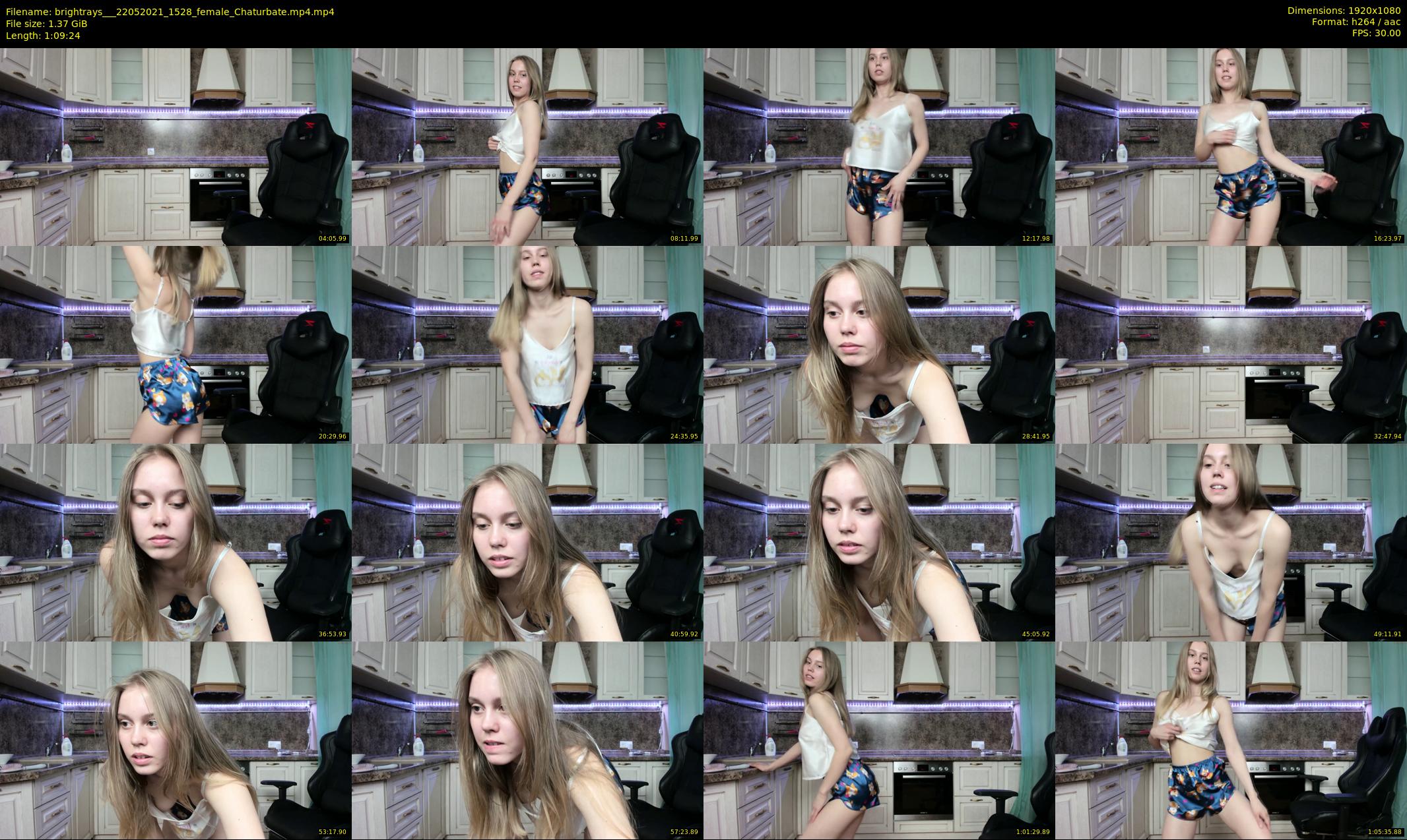 brightrays__ — 70 minute Chaturbate female cam show recording, 1080p, May 22, 2021