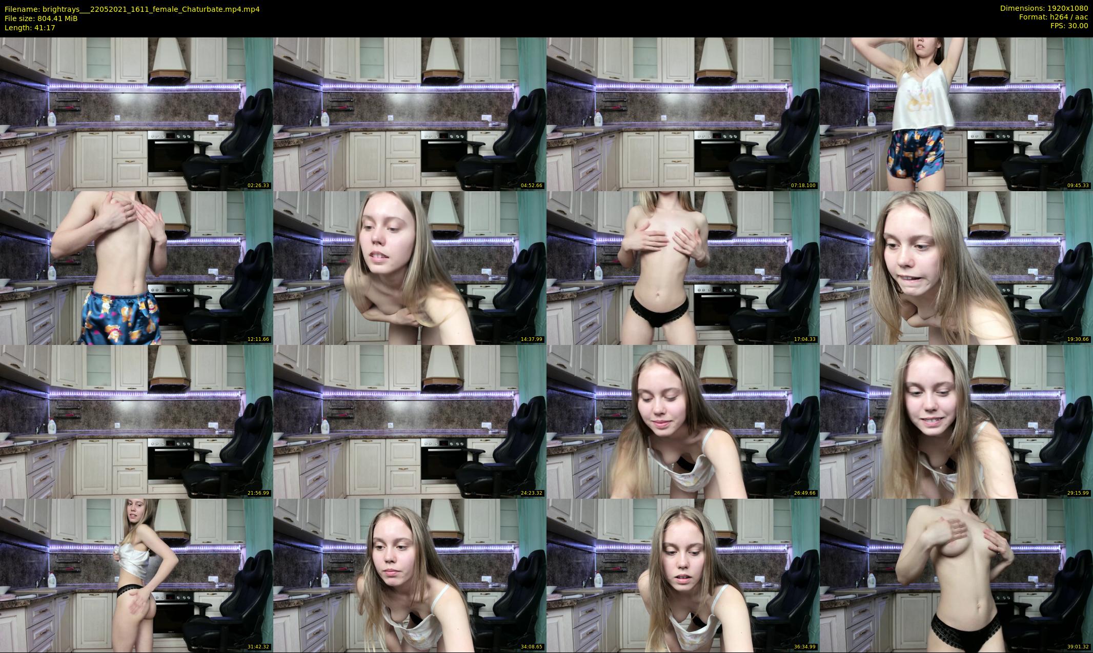 brightrays__ — 42 minute Chaturbate female cam show recording, 1080p, May 22, 2021