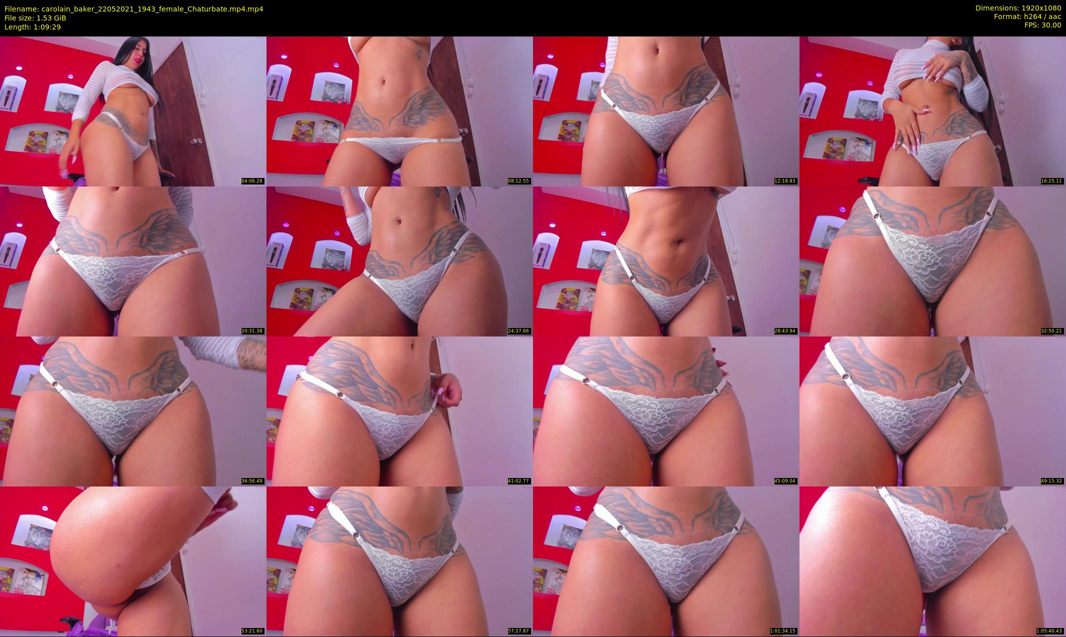 carolain_baker — 70 minute Chaturbate female cam show recording, 1080p, May 22, 2021