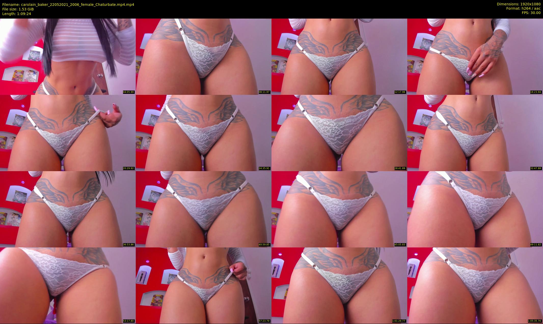 carolain_baker — 70 minute Chaturbate female cam show recording, 1080p, May 22, 2021