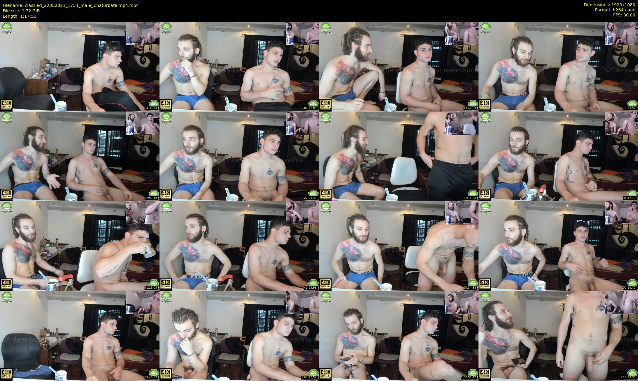 classied — 78 minute Chaturbate male cam show recording, 1080p, May 22, 2021