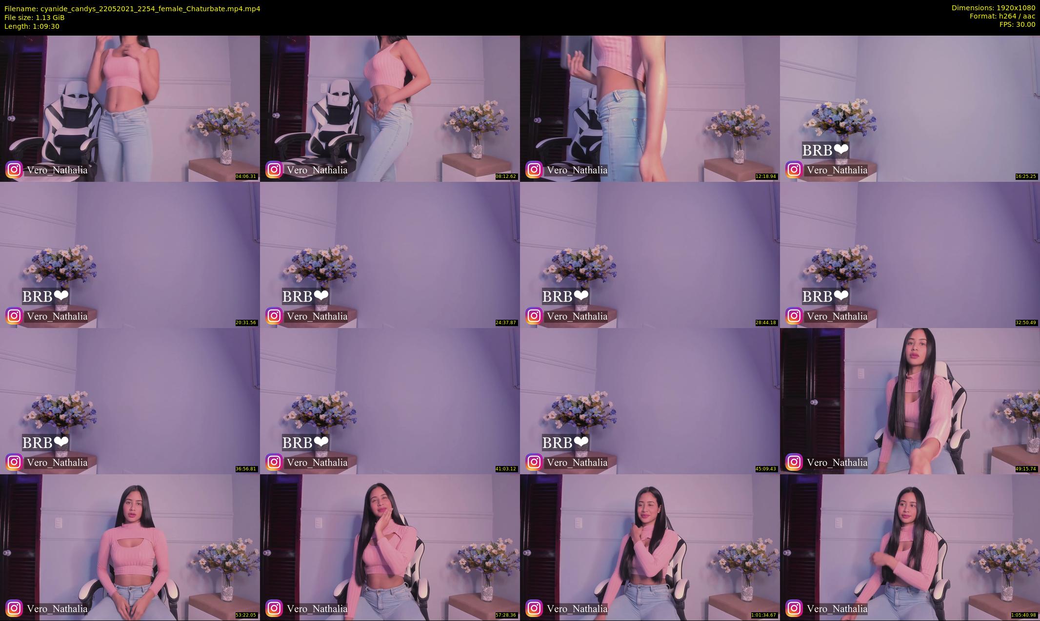 cyanide_candys — 70 minute Chaturbate female cam show recording, 1080p, May 22, 2021