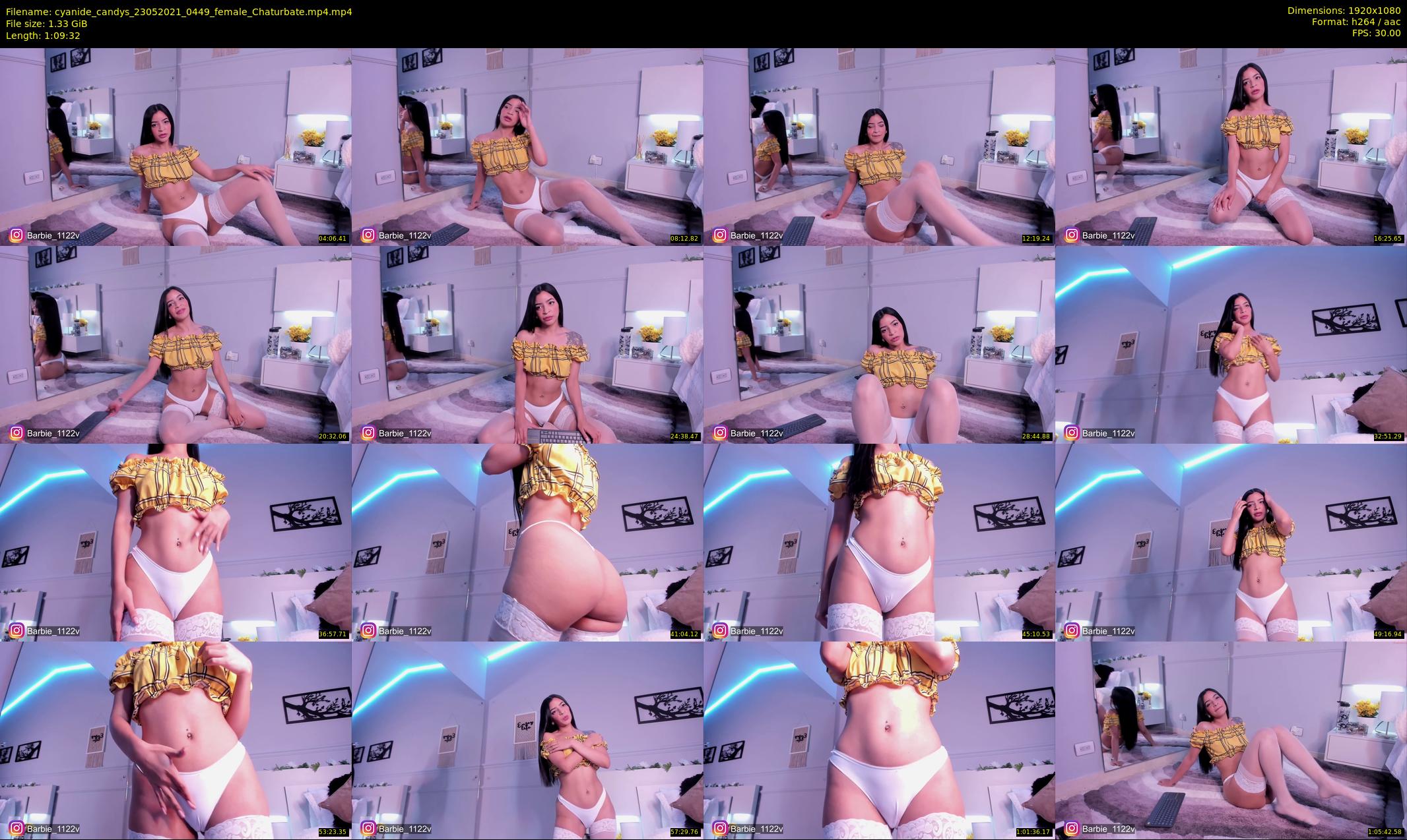 cyanide_candys — 70 minute Chaturbate female cam show recording, 1080p, May 23, 2021