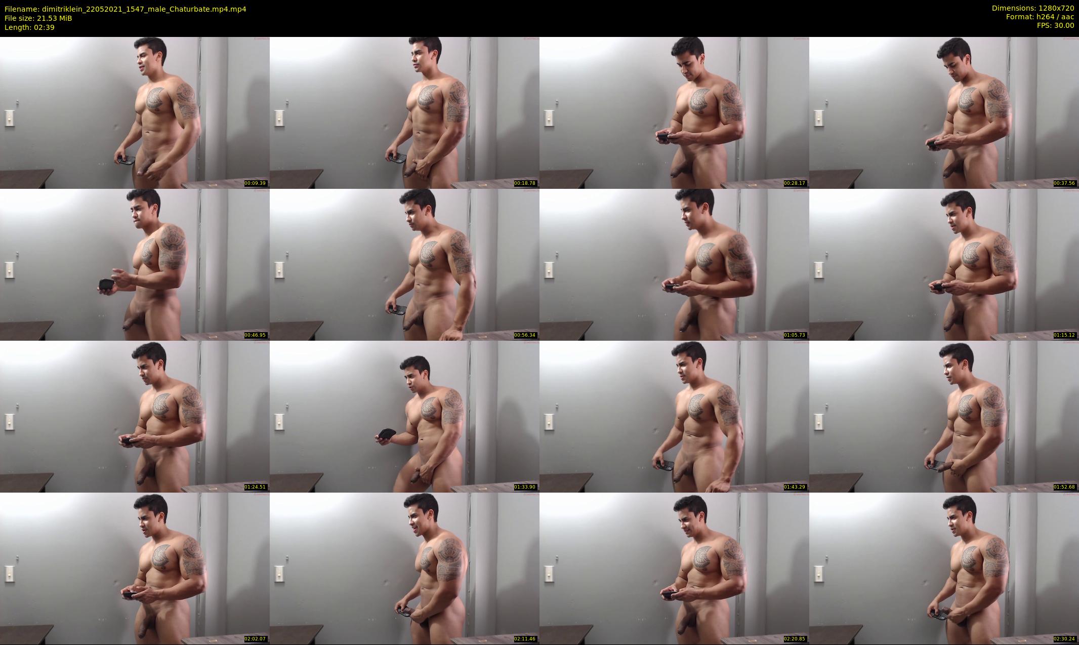 dimitriklein — 3 minute Chaturbate male cam show recording, 720p, May 22, 2021