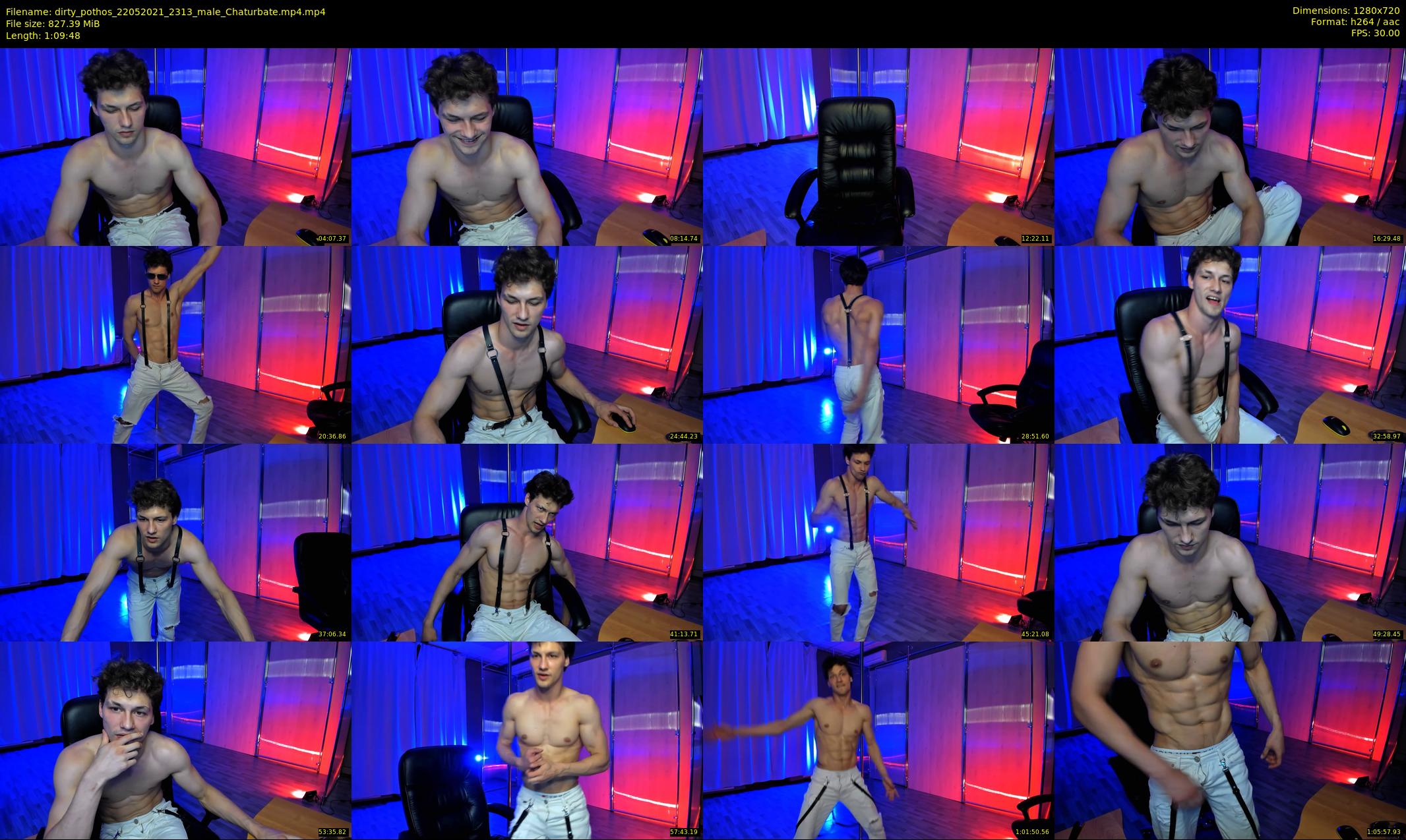 dirty_pothos — 70 minute Chaturbate male cam show recording, 720p, May 22, 2021