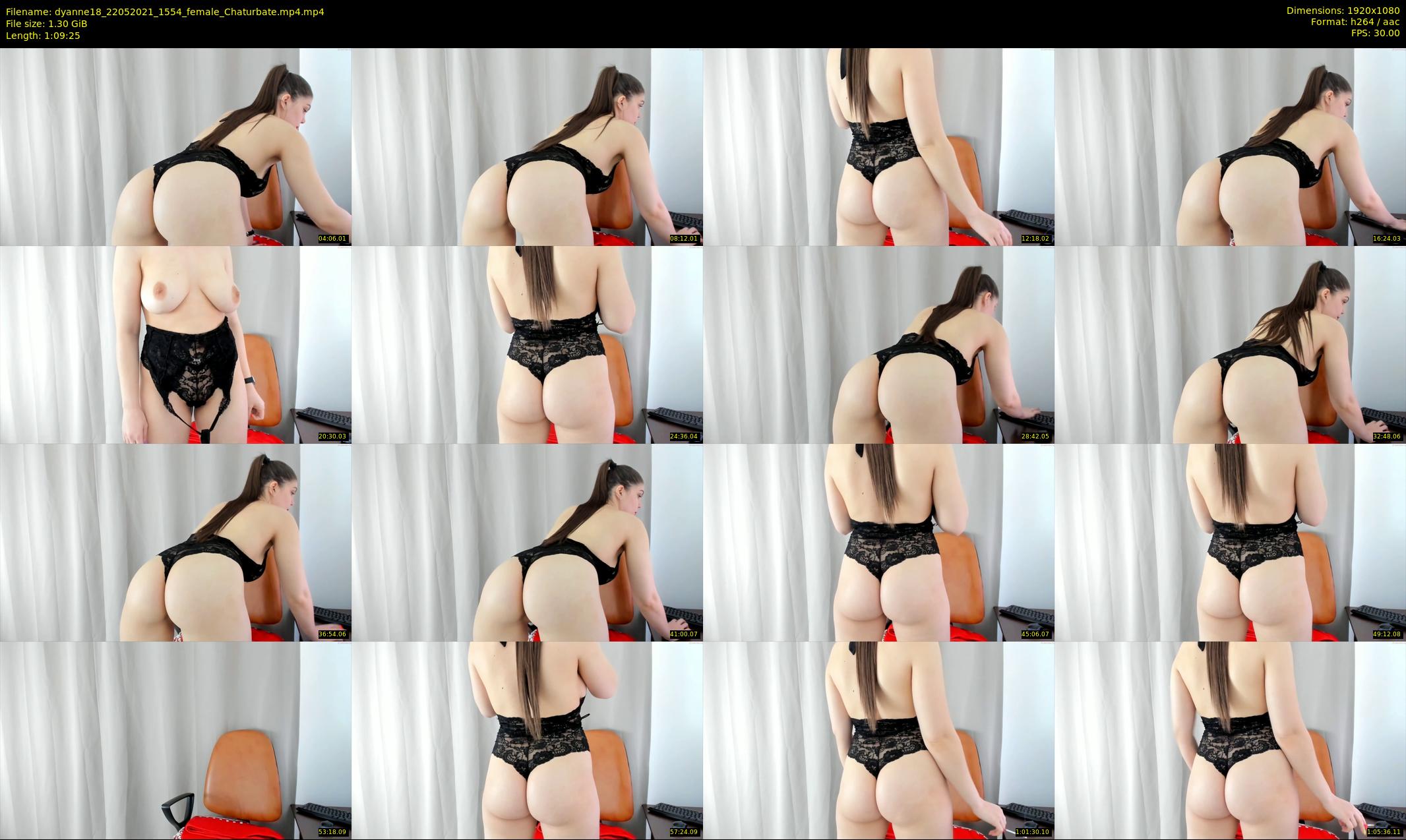 dyanne18 — 70 minute Chaturbate female cam show recording, 1080p, May 22, 2021
