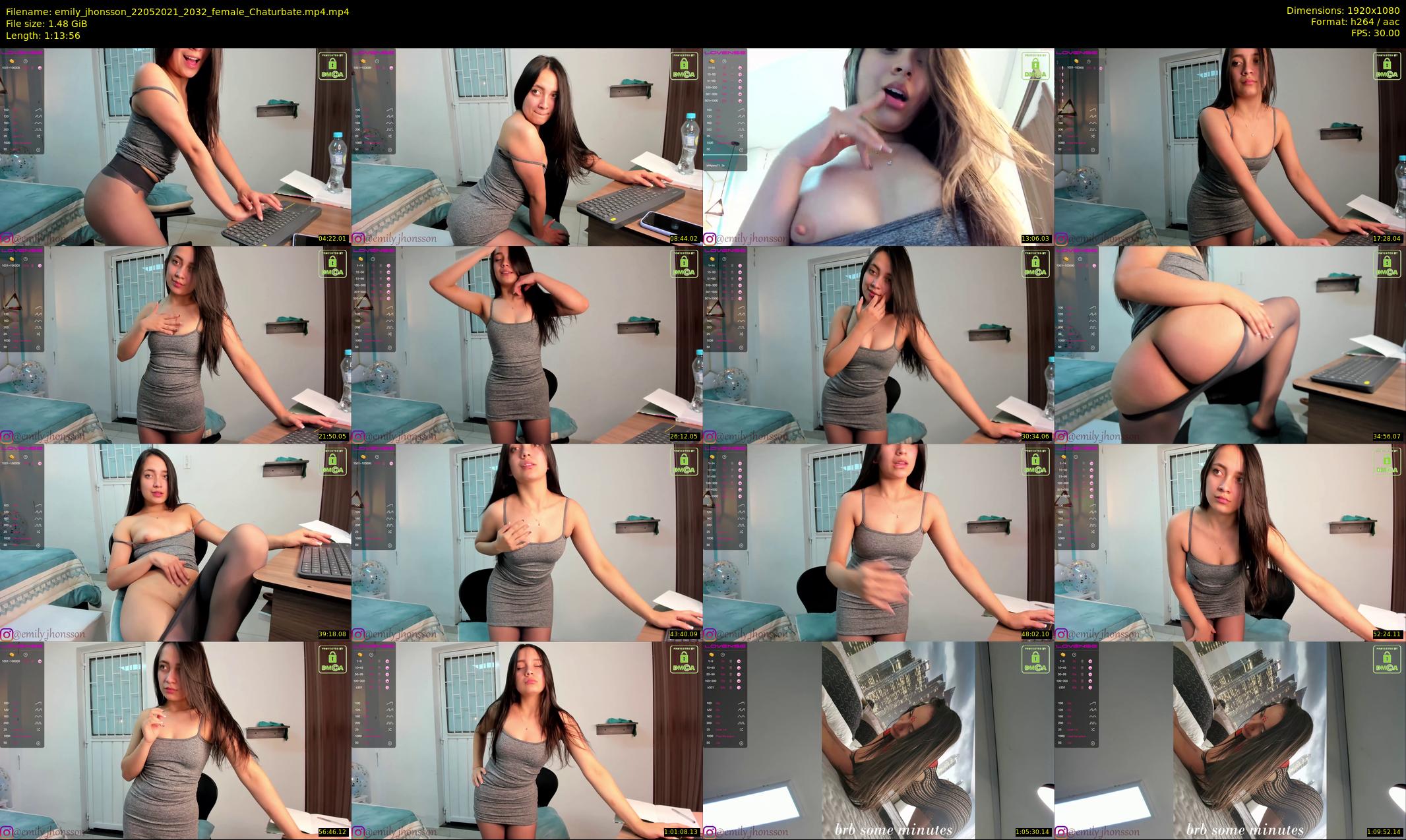 emily_jhonsson — 74 minute Chaturbate female cam show recording, 1080p, May 22, 2021