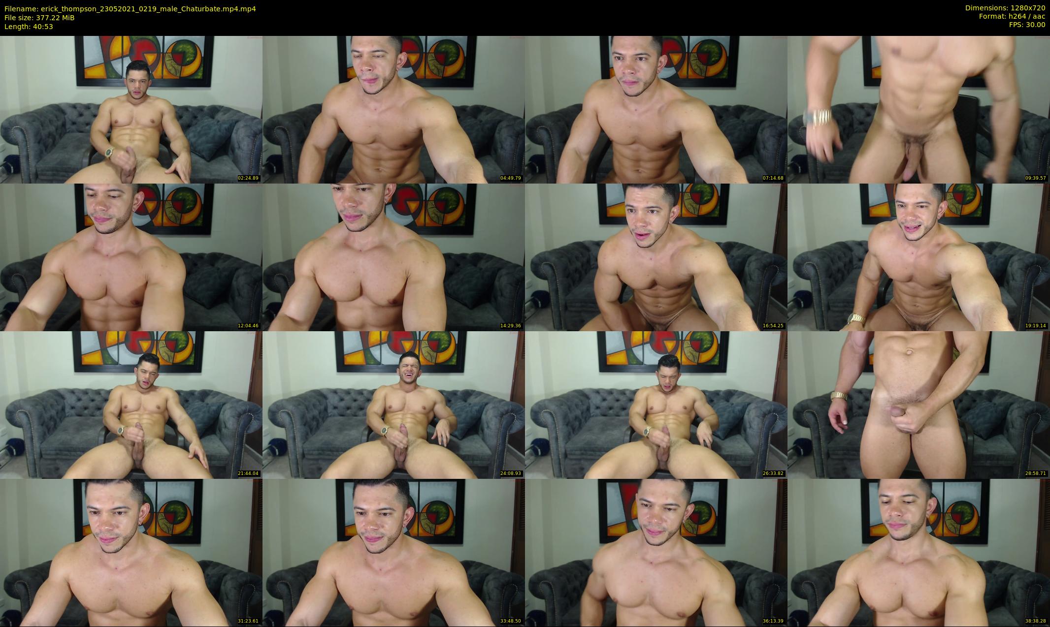 erick_thompson — 41 minute Chaturbate male cam show recording, 720p, May 23, 2021