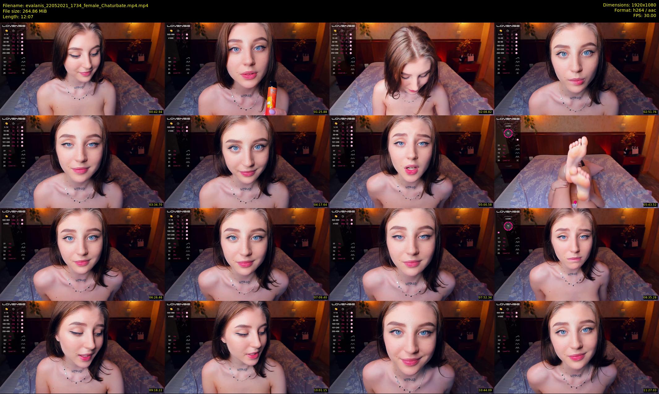 evalanis — 13 minute Chaturbate couple cam show recording, 1080p, May 22, 2021