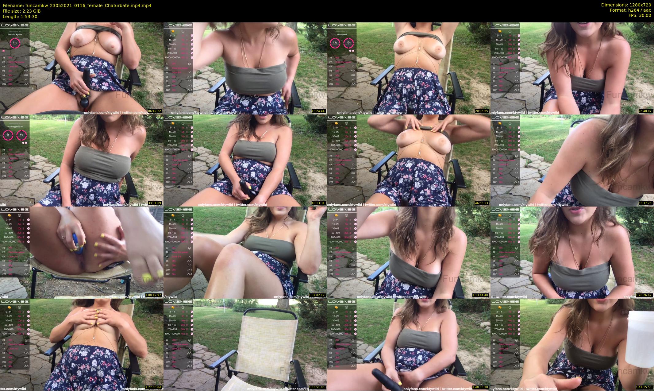 funcamkw — 114 minute Chaturbate female cam show recording, 720p, May 23, 2021