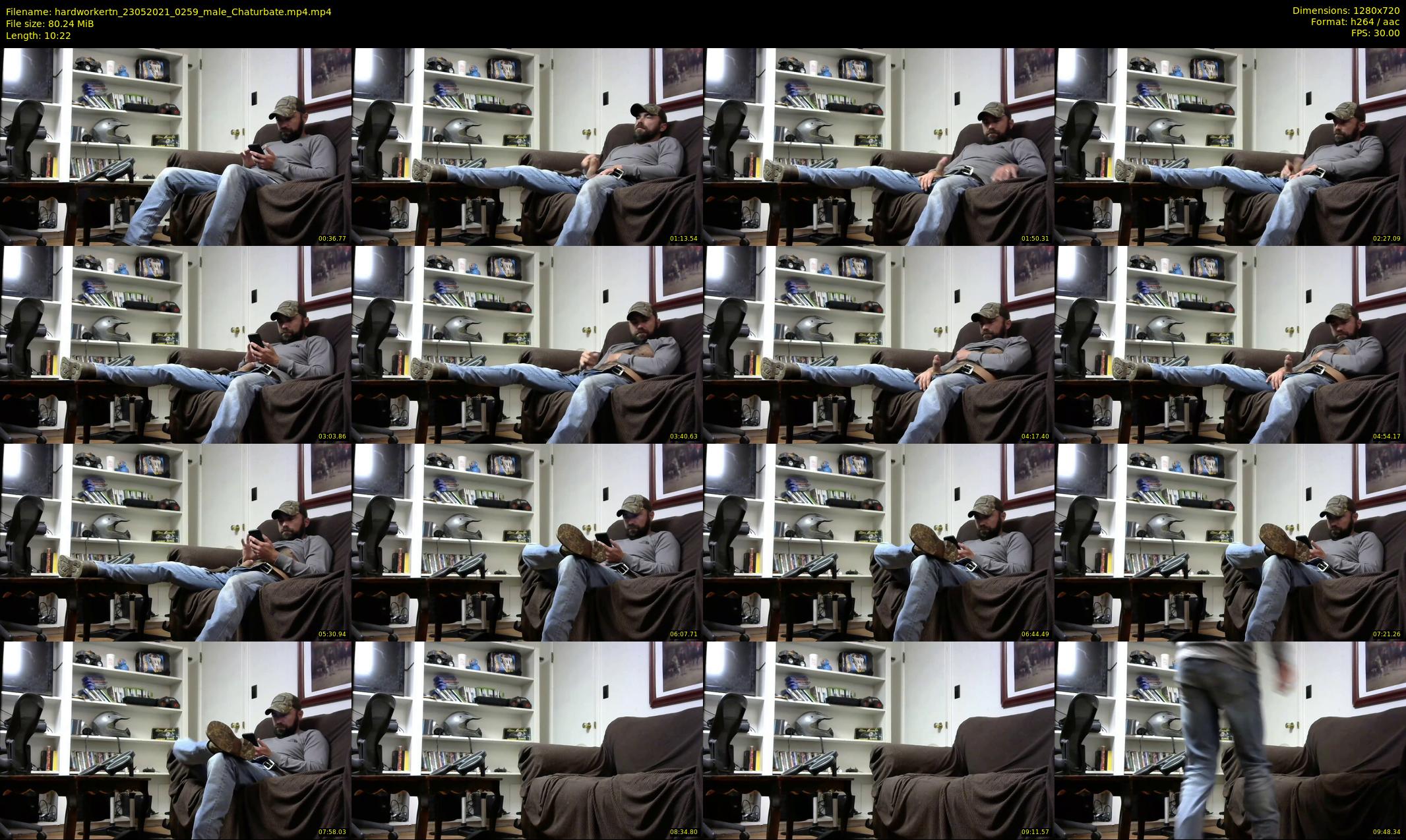 hardworkertn — 11 minute Chaturbate male cam show recording, 720p, May 23, 2021