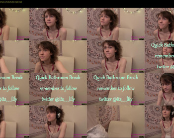 its_lily — 30 minute Chaturbate female cam show recording, 1080p, May 22, 2021