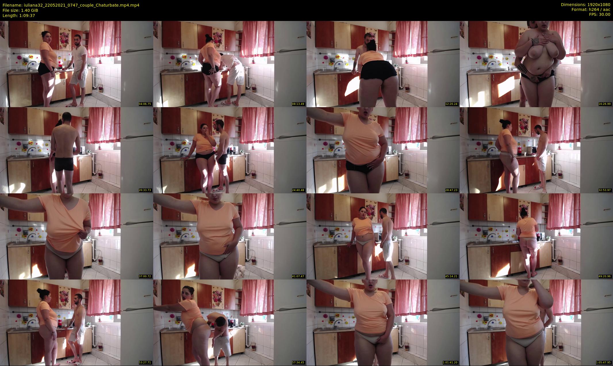 iuliana32 — 70 minute Chaturbate couple cam show recording, 1080p, May 22, 2021