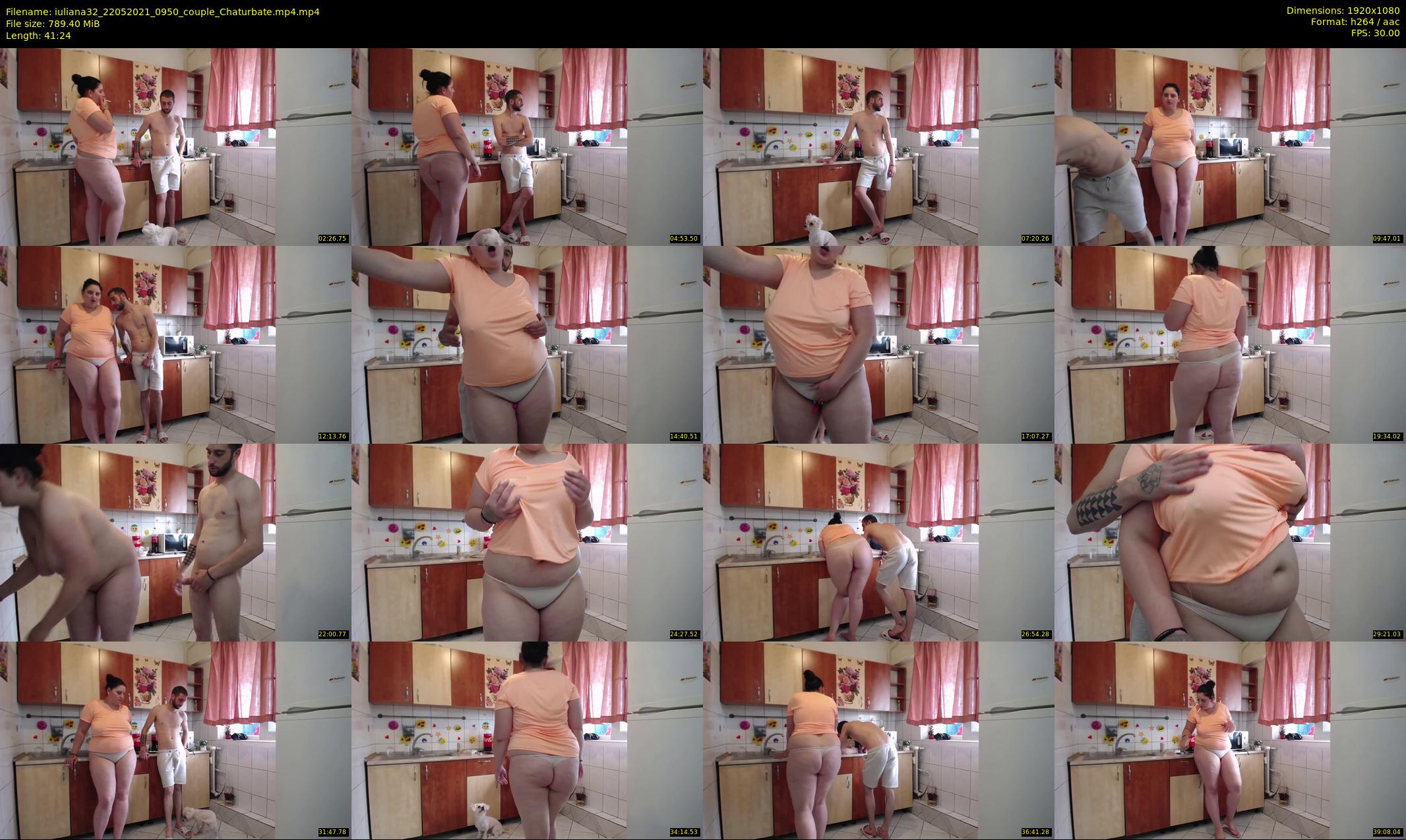 iuliana32 — 42 minute Chaturbate couple cam show recording, 1080p, May 22, 2021