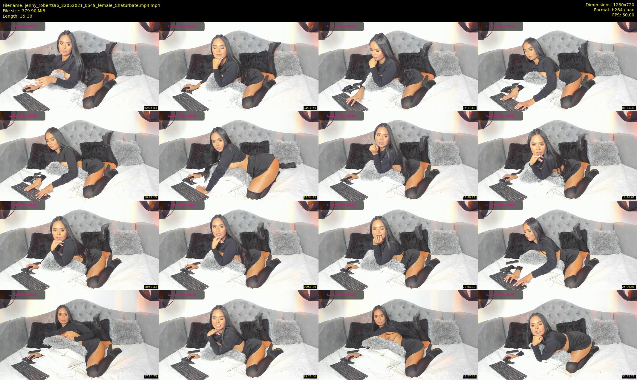 jenny_roberts96 — 36 minute Chaturbate female cam show recording, 720p, May 22, 2021