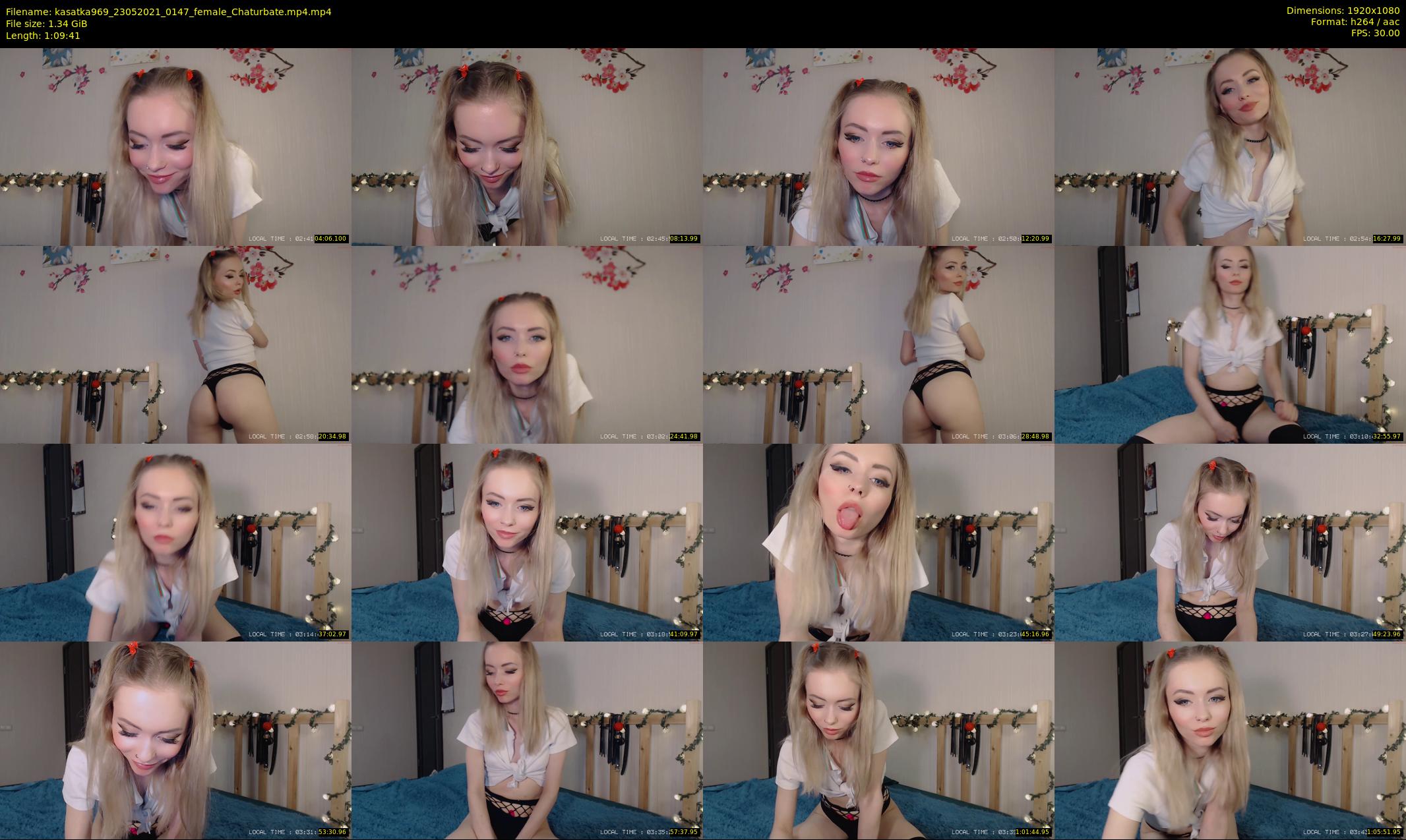 kasatka969 — 70 minute Chaturbate female cam show recording, 1080p, May 23, 2021