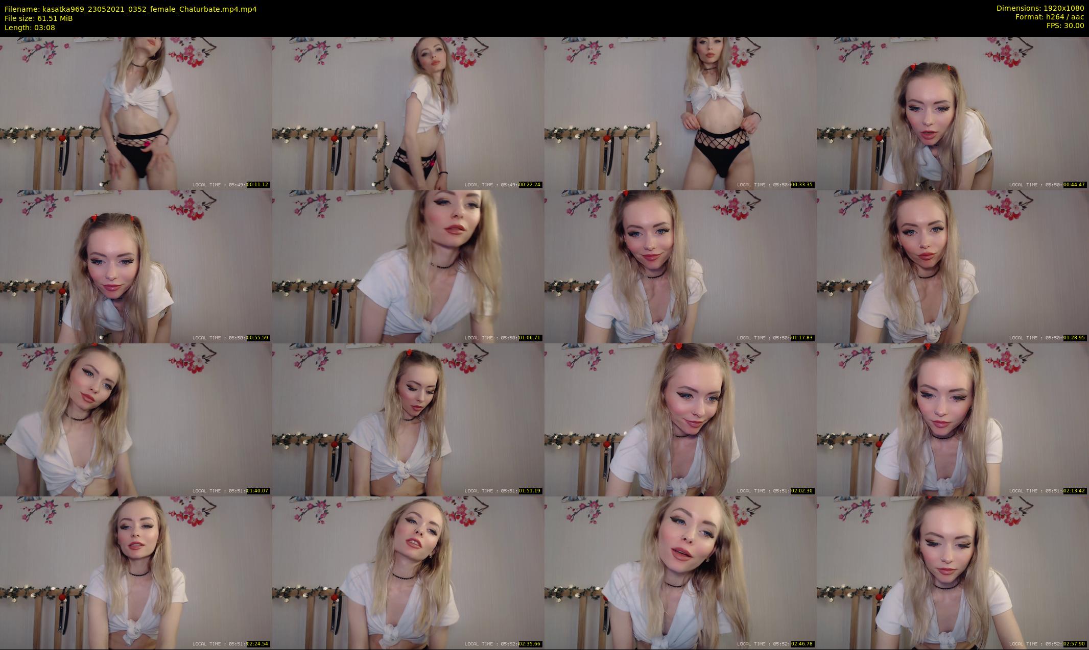 kasatka969 — 4 minute Chaturbate female cam show recording, 1080p, May 23, 2021