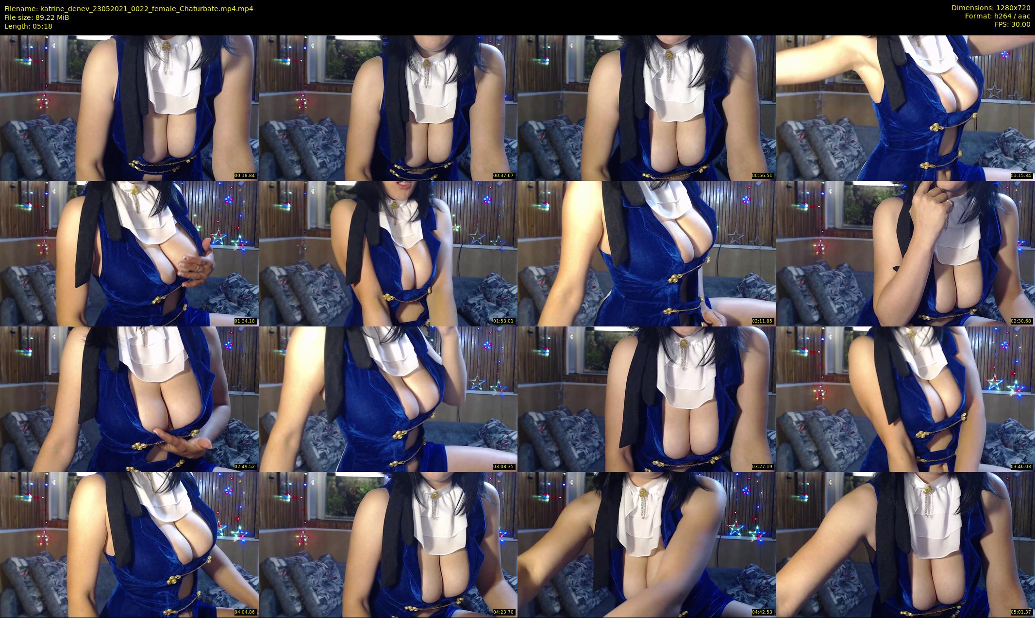 katrine_denev — 6 minute Chaturbate female cam show recording, 720p, May 23, 2021
